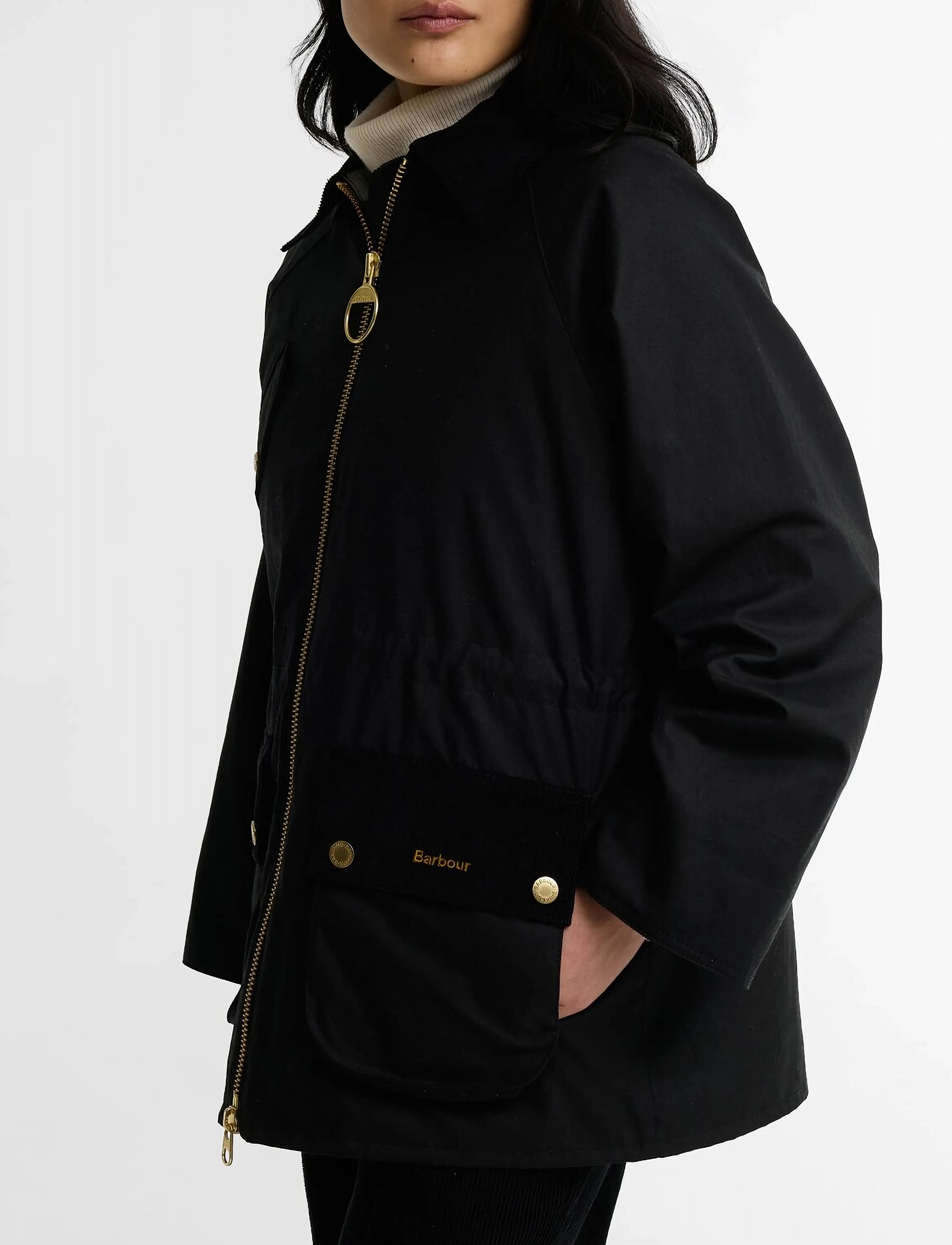 Barbour - Barbour Treeton Wax Jacket - utility-jacken - black/ancient - 5