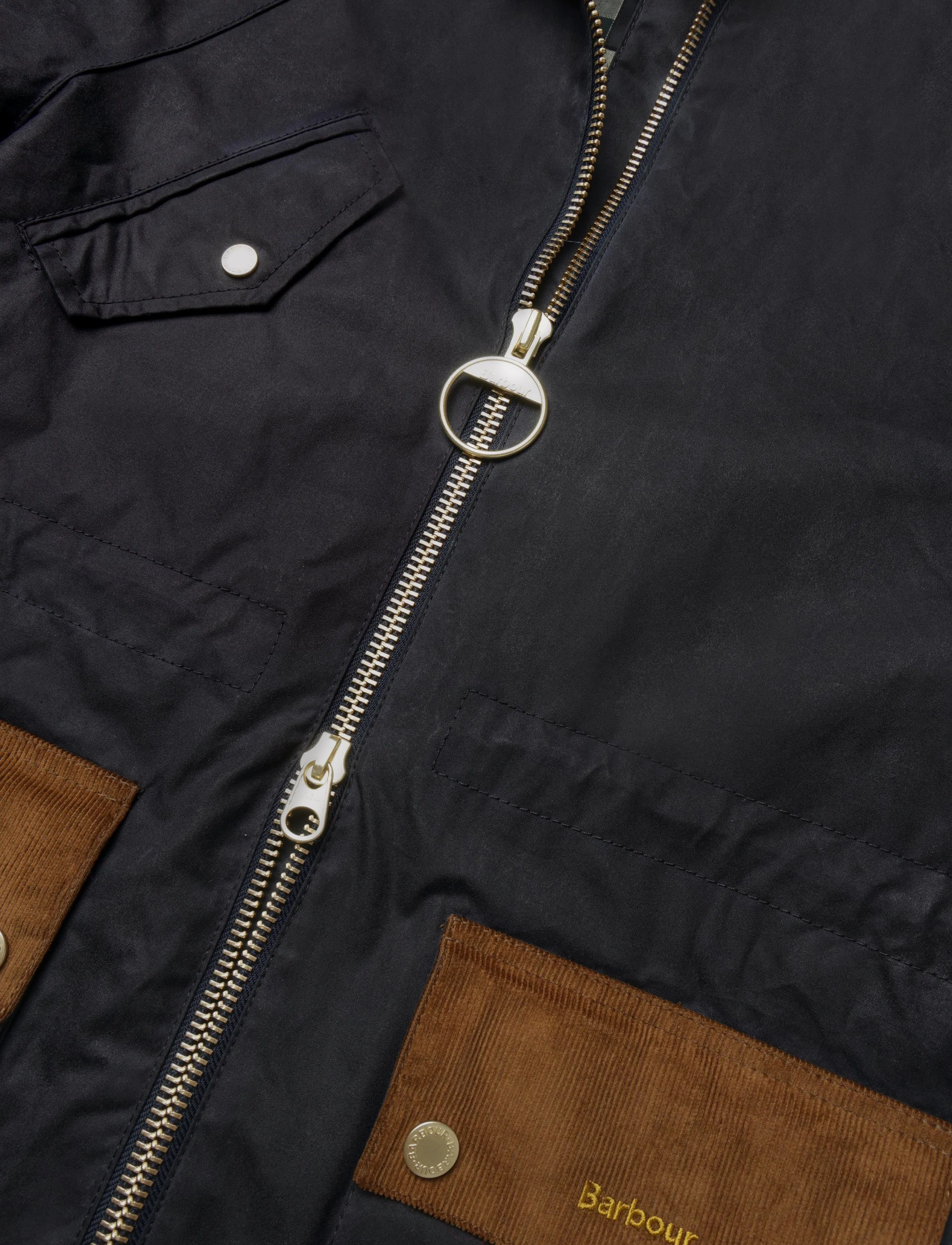 Barbour - Barbour Treeton Wax Jacket - utilityjackor - navy/ancient - 3