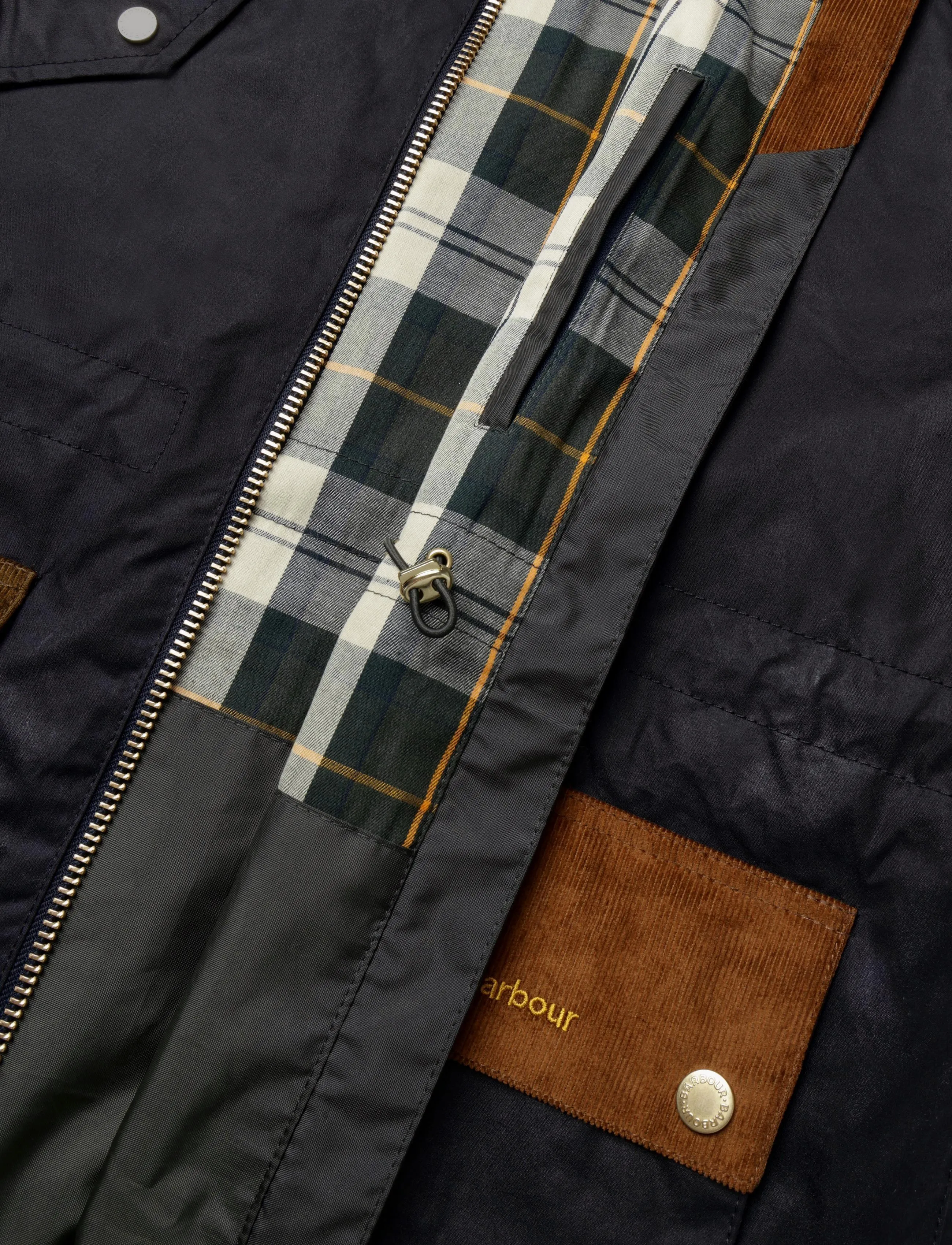 Barbour - Barbour Treeton Wax Jacket - utilityjackor - navy/ancient - 4