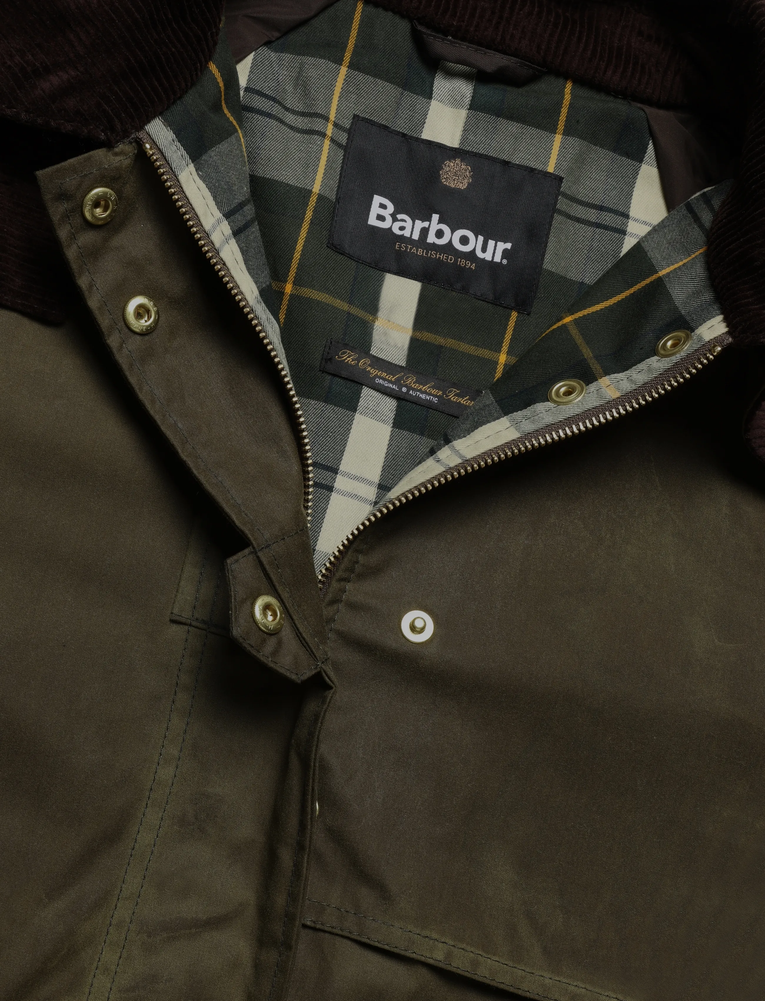Barbour - Barbour Kirklees Wax Jacket - beech/ancient - 2