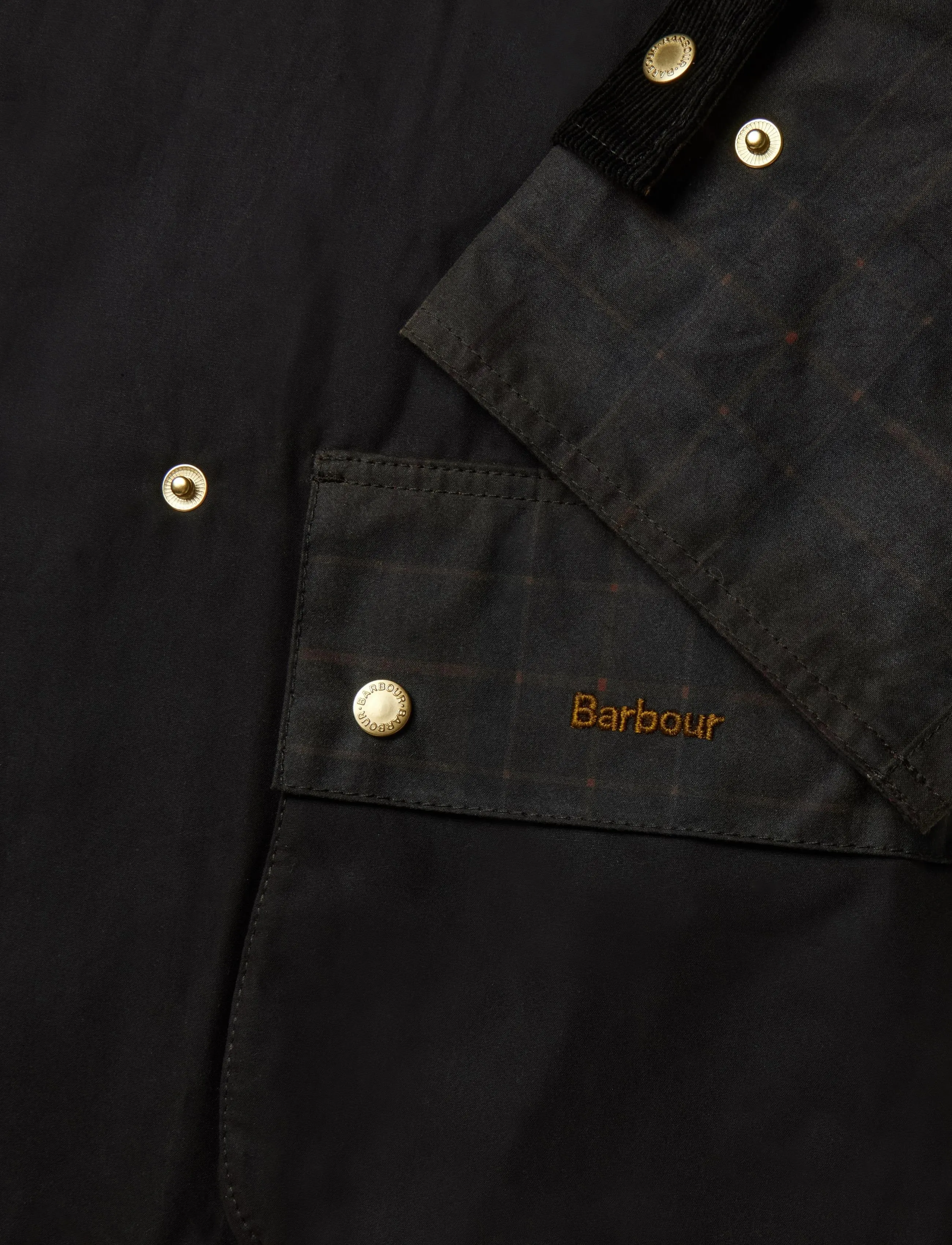 Barbour - Barbour Elva Wax Jacket - trenchcoats - rustic/muted/mixed tartan - 3