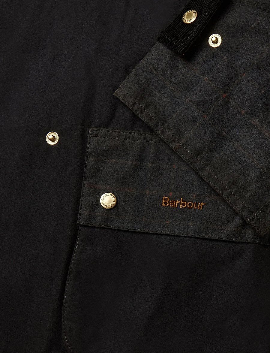 Barbour - Barbour Elva Wax Jacket - trenchcoats - rustic/muted/mixed tartan - 3