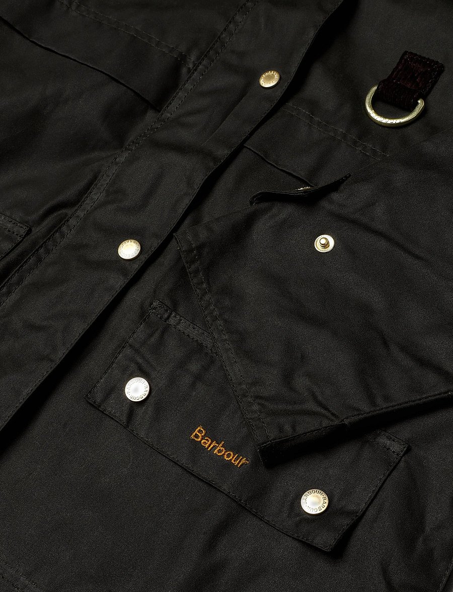 Barbour - Barbour Wrenwood Wax Jacket - utility jackets - fern/bark/shadow classic - 3