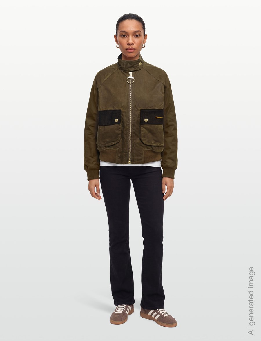 Barbour - Barbour Ivybridge Wax Jacket - vårjackor - beech/ancient - 0
