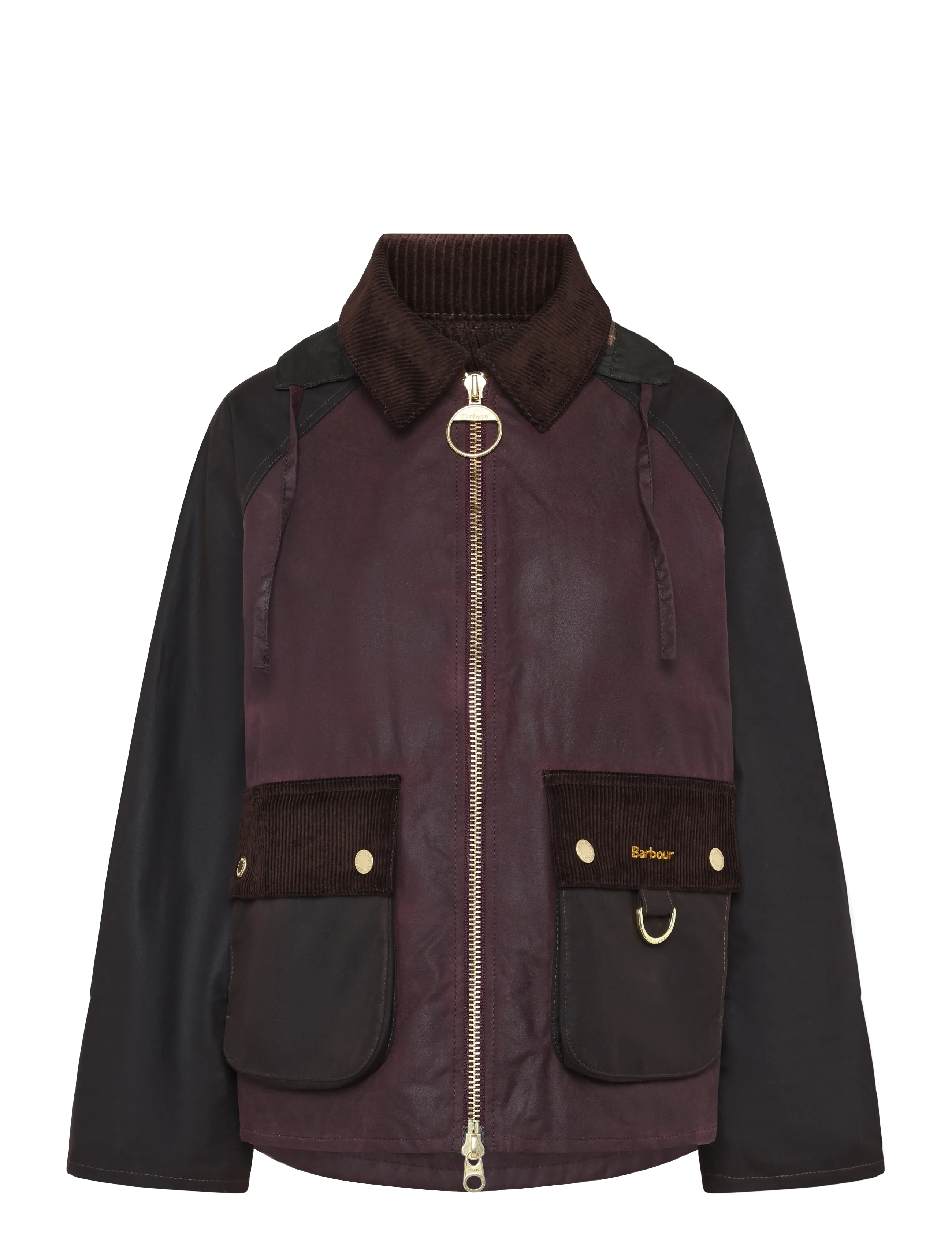 Barbour Barbour Carville Wax Jacket - Säsongens färger - RUSTIC/BORDEAUX/MUTED / burgundy