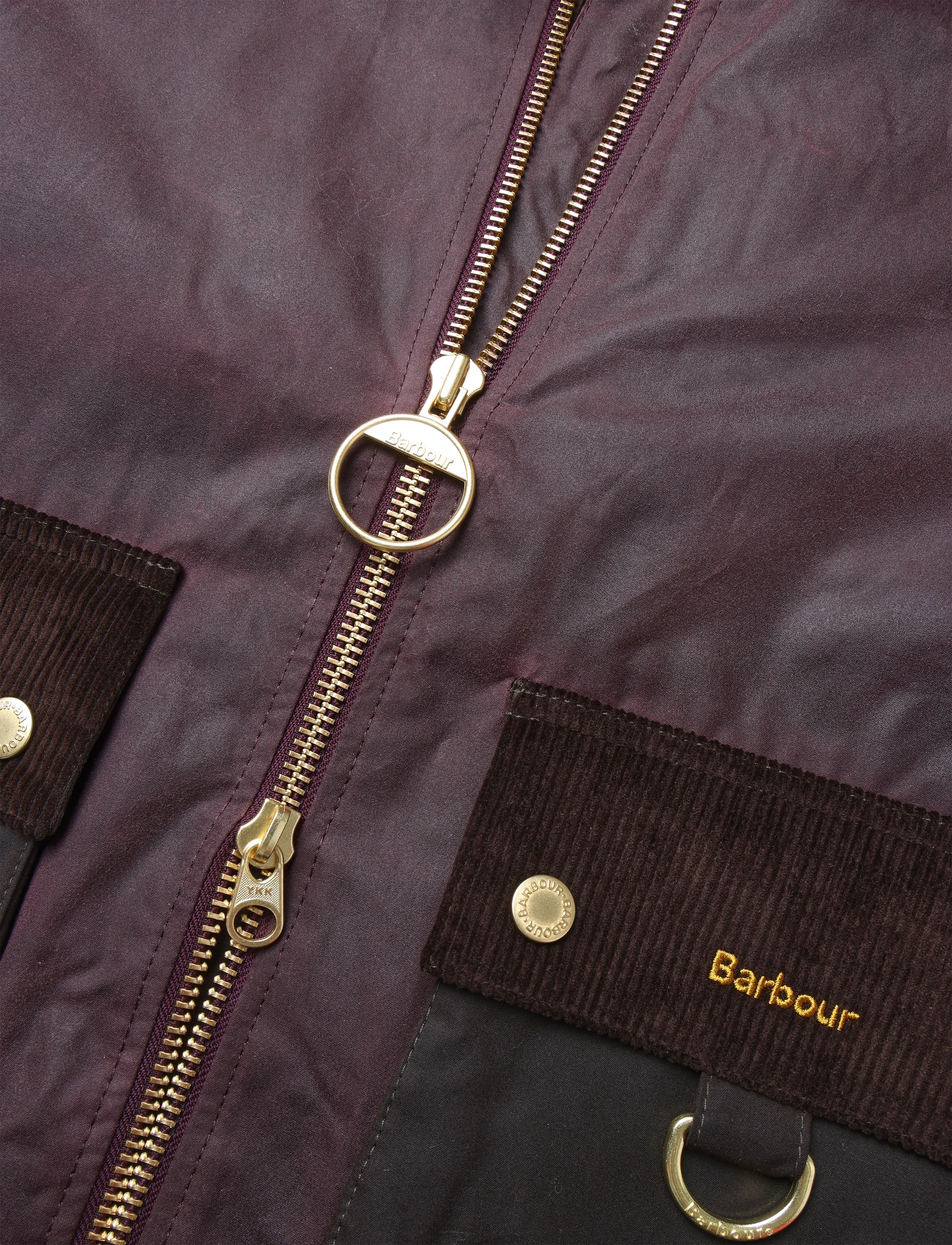 Barbour - Barbour Carville Wax Jacket - rustic/bordeaux/muted - 3