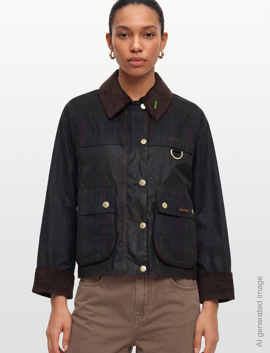 Barbour - Barbour Tartan Reimagined Icons Tartan Spey Wax Jacket - utility-jacken - classic tartan/olive - 2