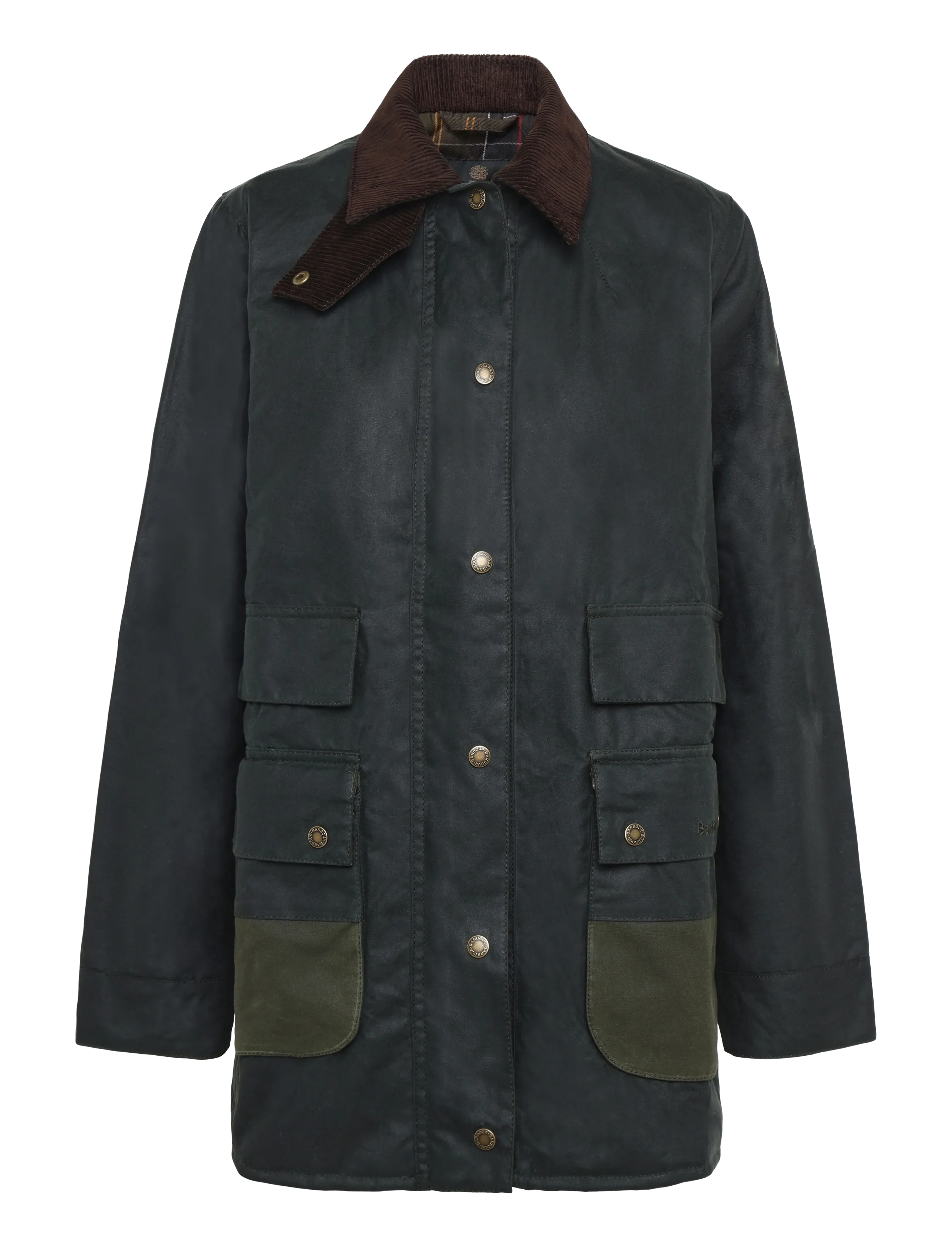 Barbour Barbour Modern Border Wax Jacket - Jackor & Kappor - SAGE/CLASSIC / khaki/green