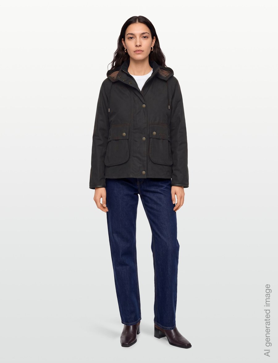 Barbour - Barbour Georgette Wax Jacket - utility-jakker - rustic/muted - 0