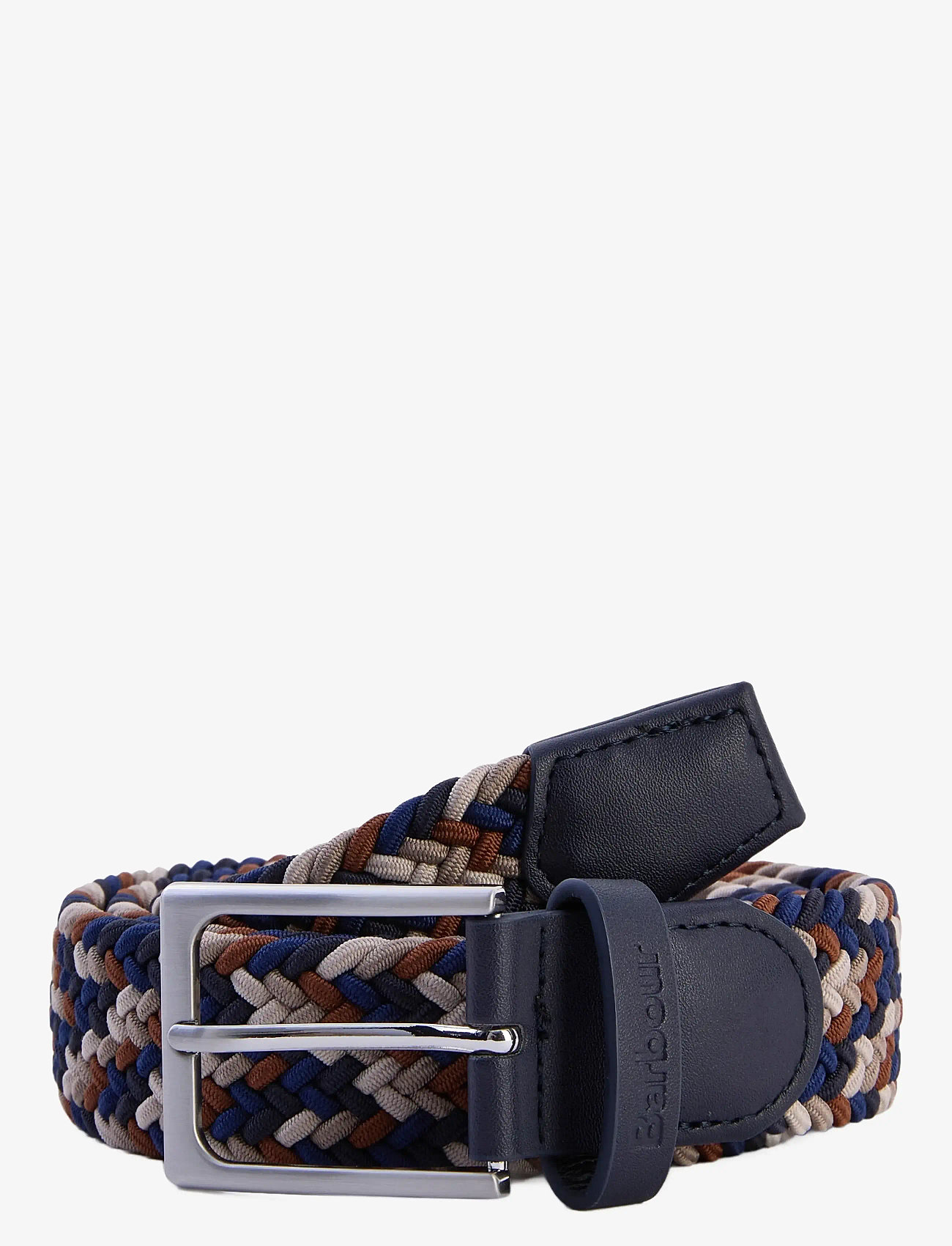 Barbour - Barbour Ford Belt - braided belts - navy/rust mix - 0