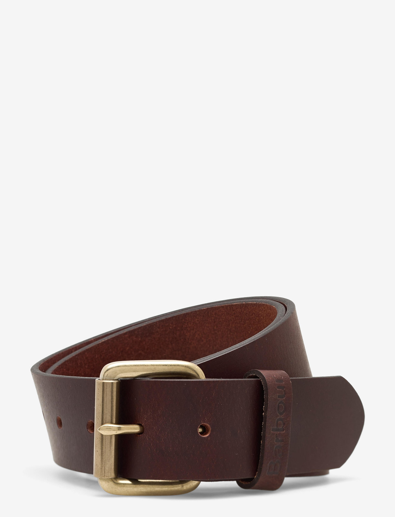 Barbour - Barbour Allanton Leather Belt - matt brown - 0