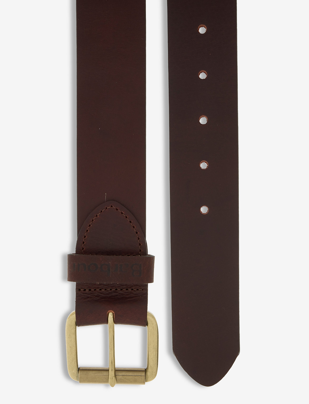 Barbour - Barbour Allanton Leather Belt - matt brown - 1
