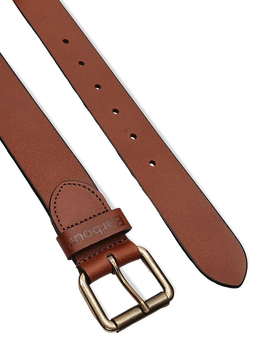 Barbour - Barbour Allanton Leather Belt - klassische gürtel - natural tan - 1