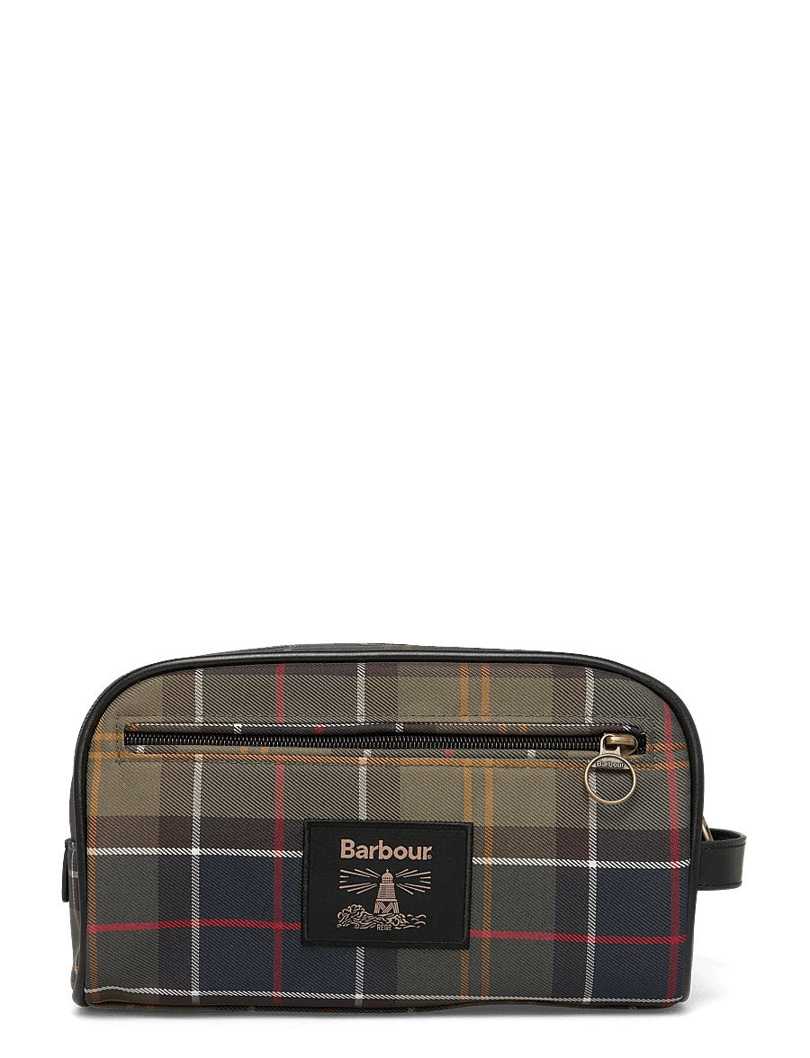Barbour - Barbour Tartan Washbag - nach anlass kaufen - olive - 0