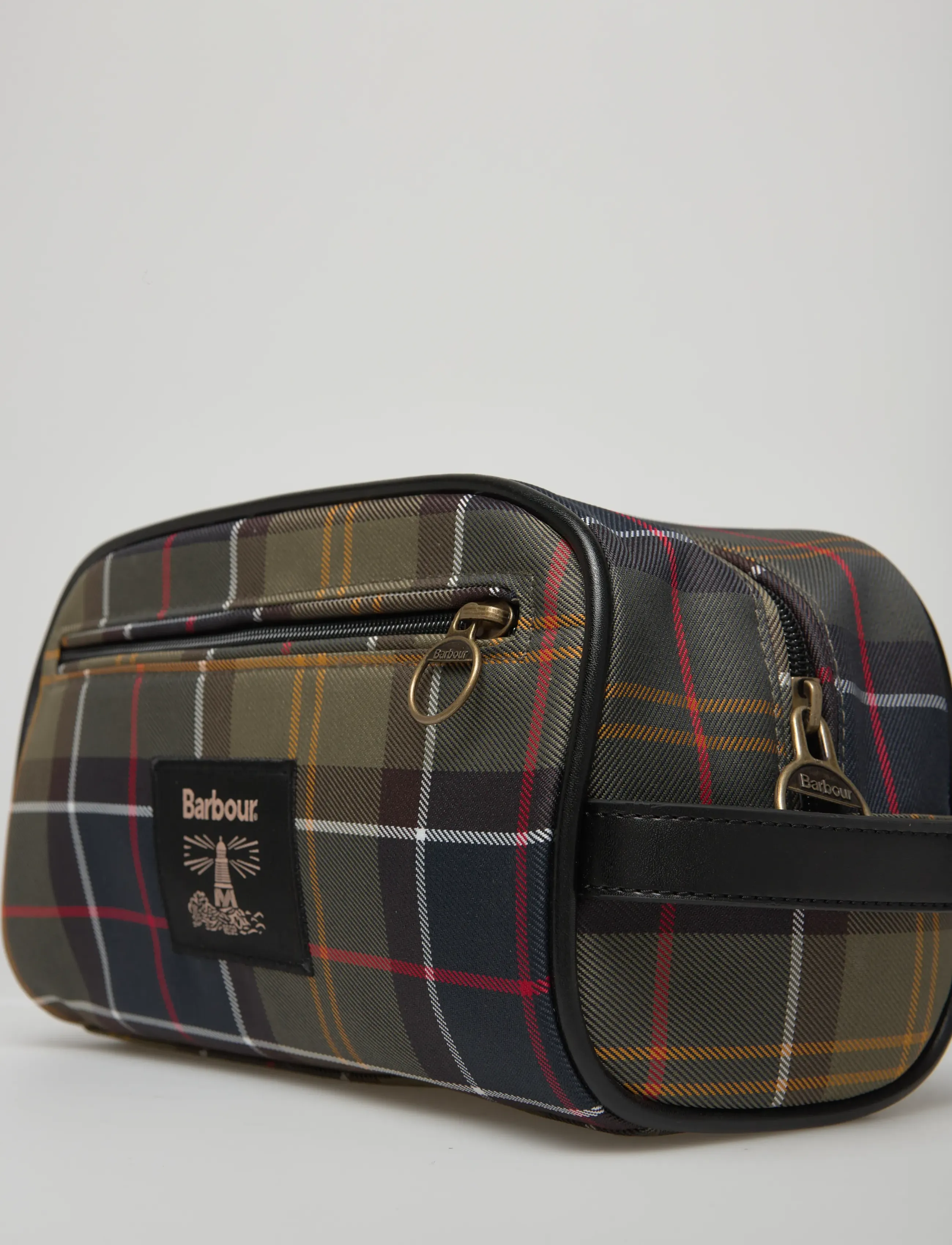 Barbour - Barbour Tartan Washbag - nach anlass kaufen - olive - 3