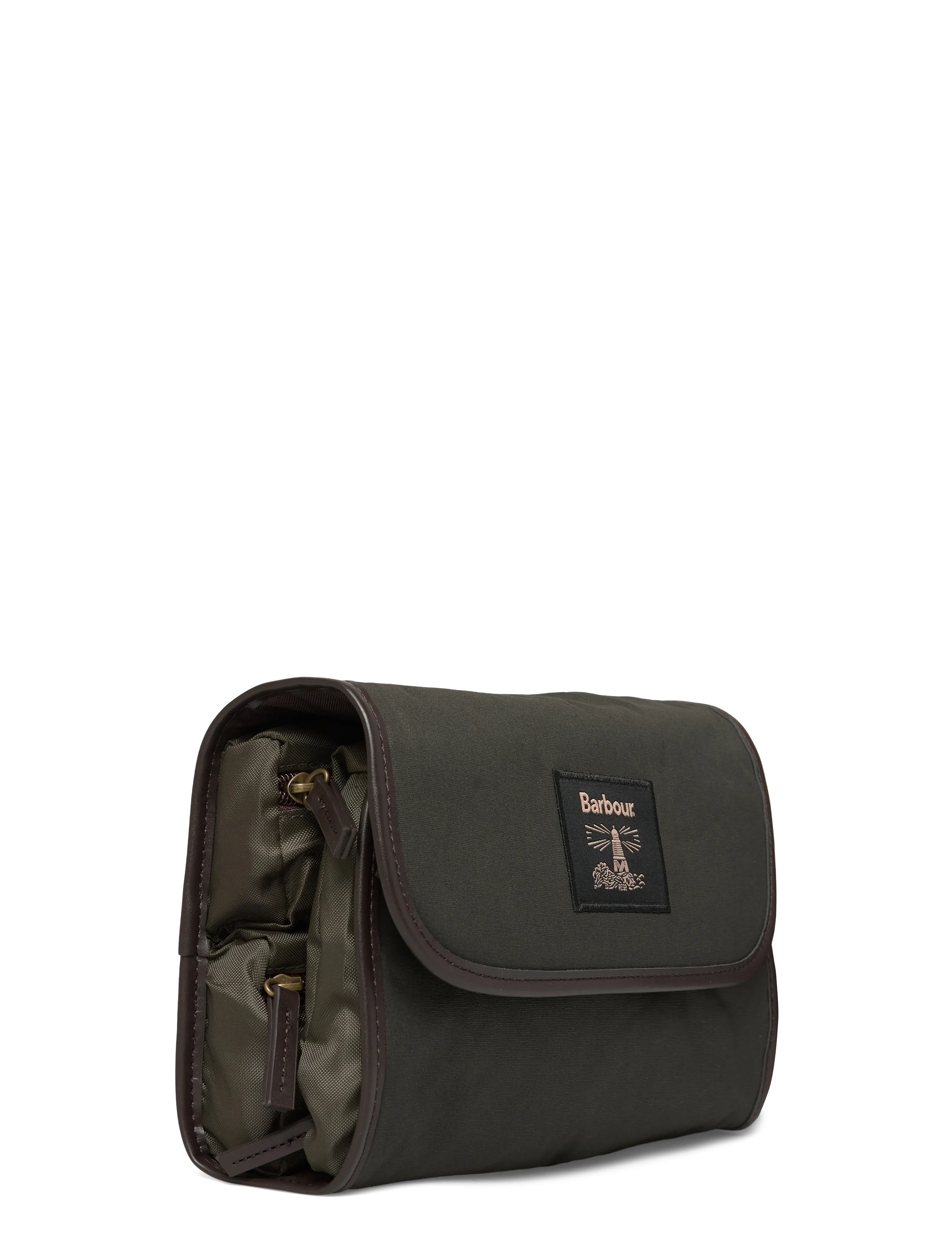 Barbour - Barbour Wax Hanging Washbag - nach anlass kaufen - olive - 2