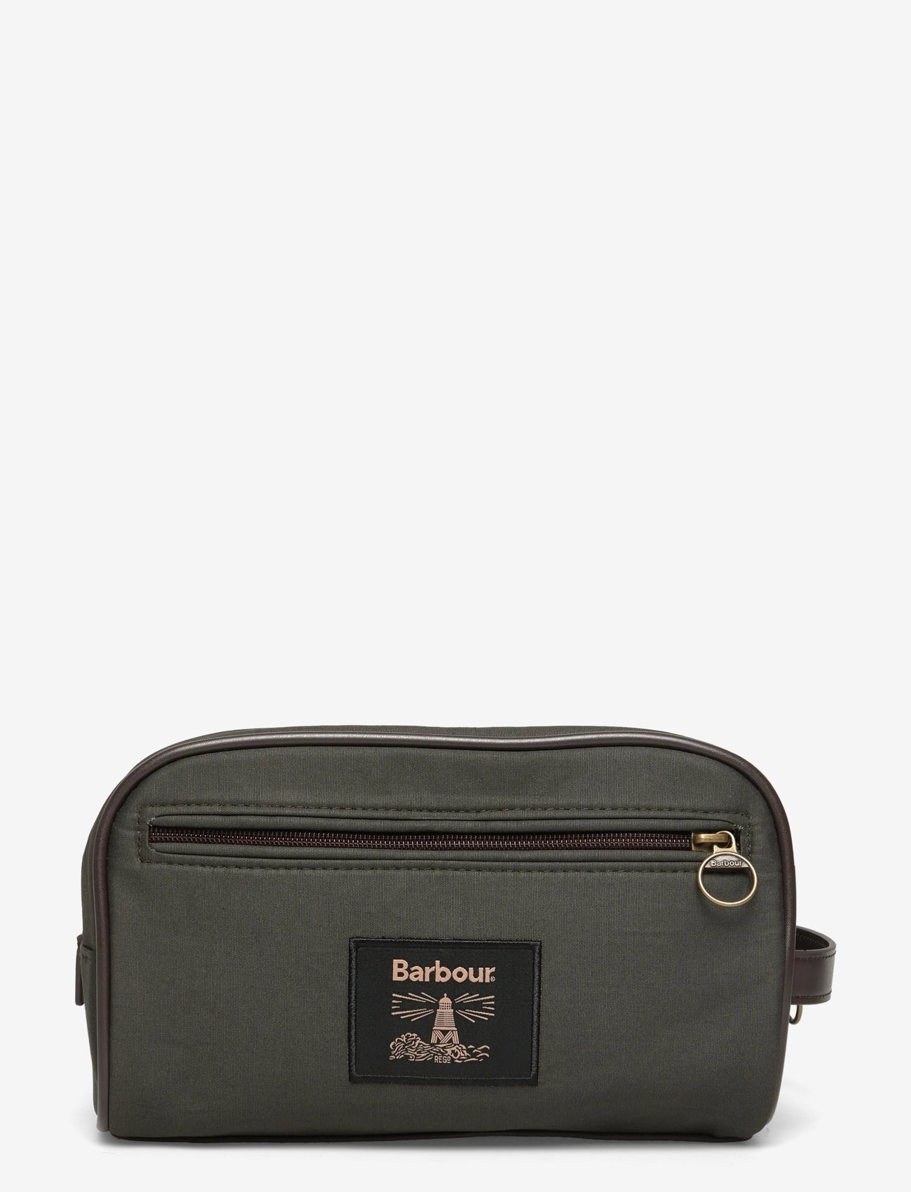 Barbour - Barbour Wax Washbag - olive - 0