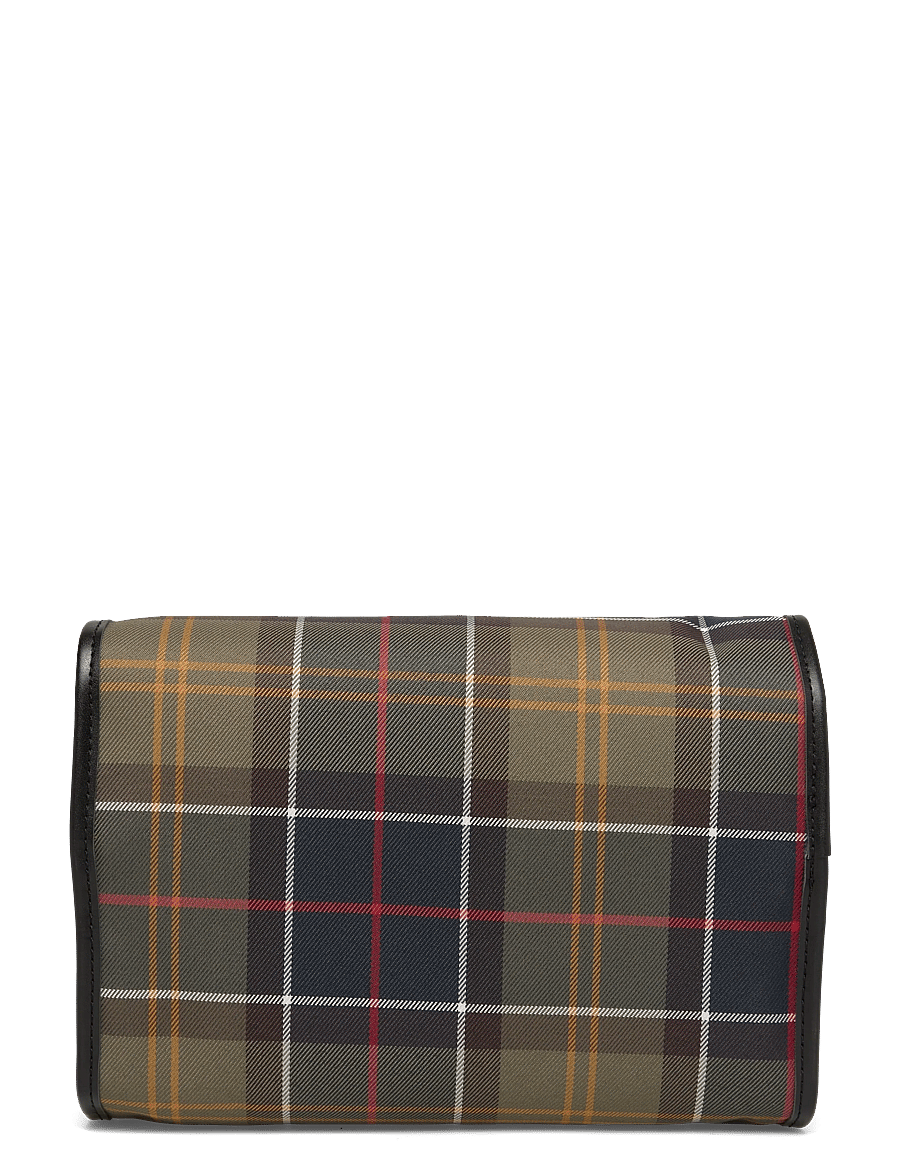 Barbour - Barbour Tartan Hanging Washbag - nach anlass kaufen - olive - 1