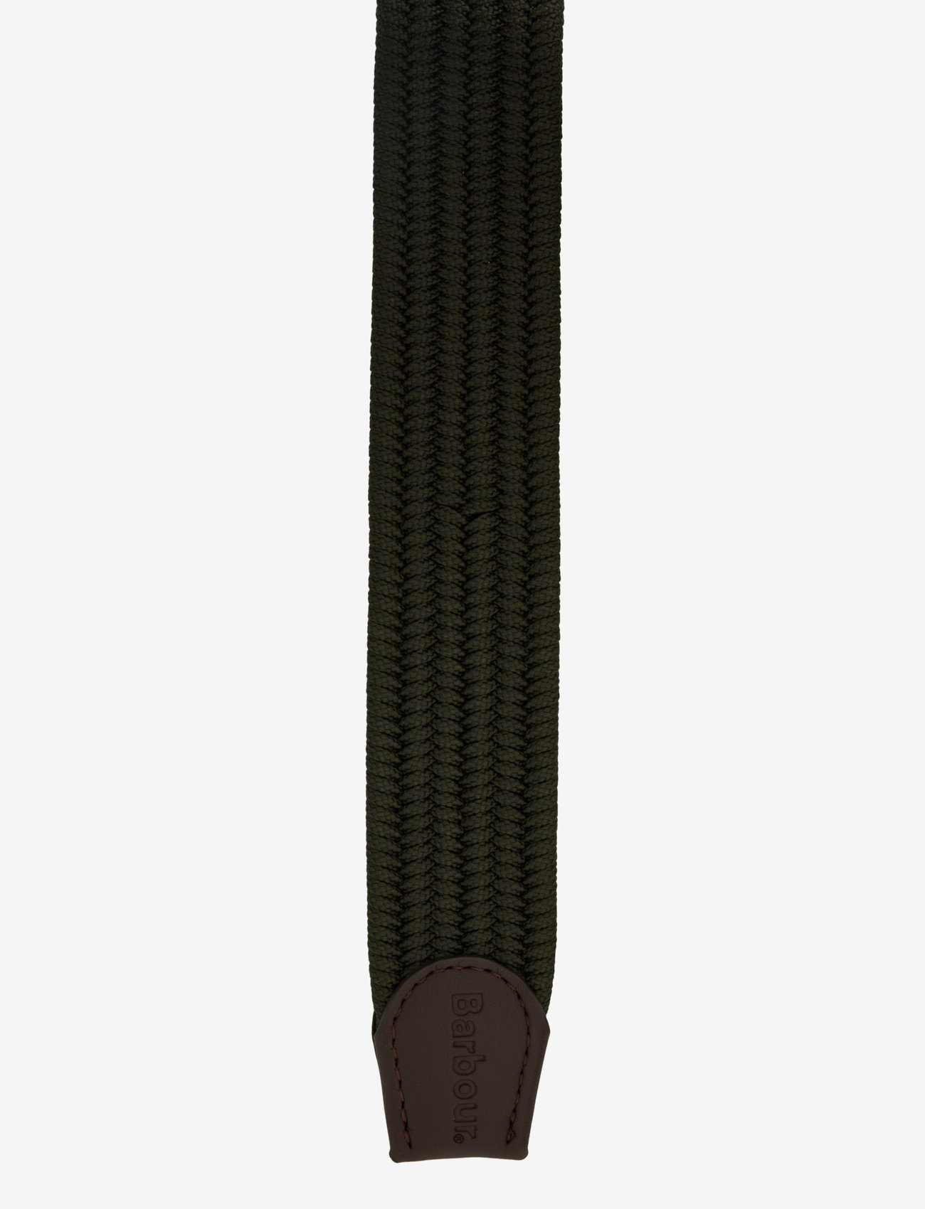 Barbour - Barbour Nevis Belt - geflochten gürtel - dk olive - 2
