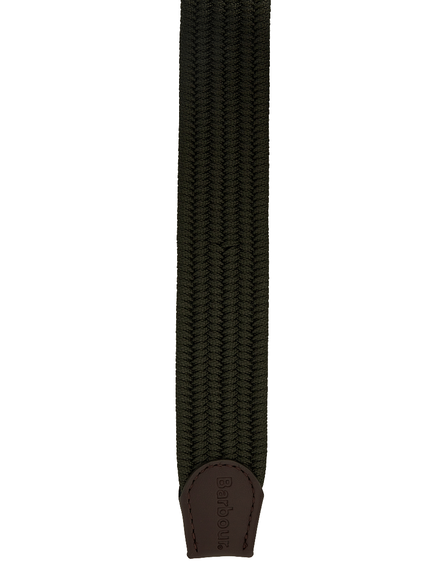 Barbour - Barbour Nevis Belt - flettede bælter - dk olive - 2