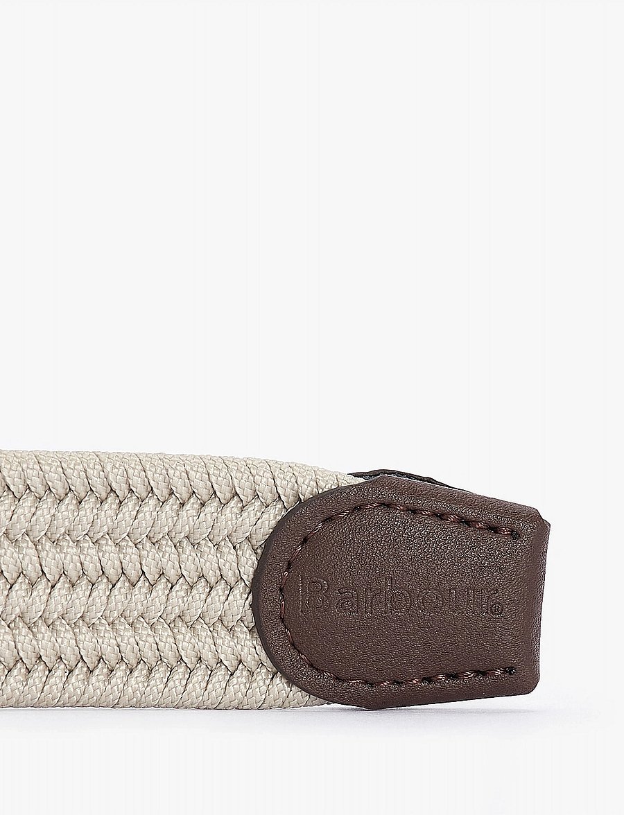 Barbour - Barbour Nevis Belt - flettede bælter - mist - 2