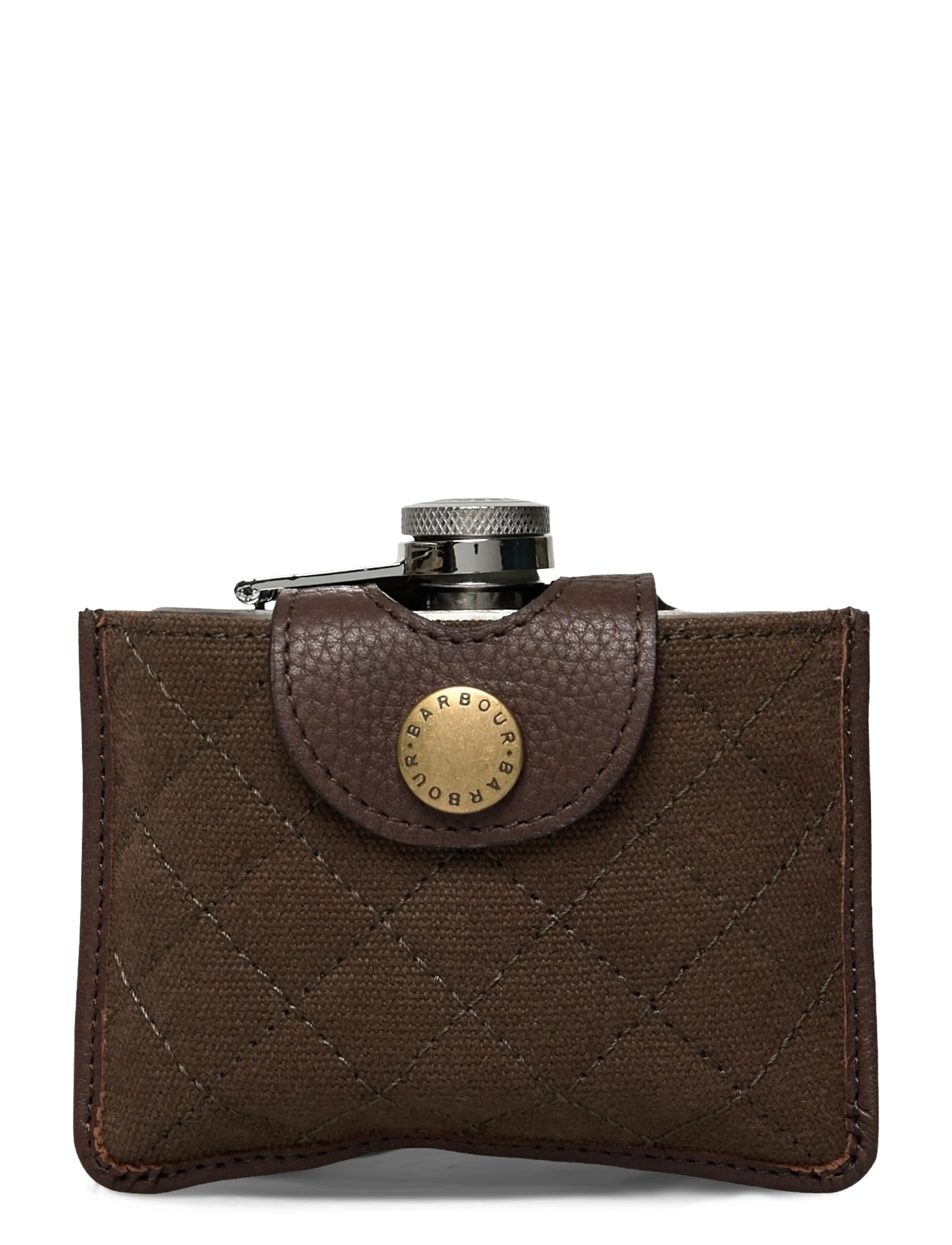Barbour Padbury Flask - BROWN