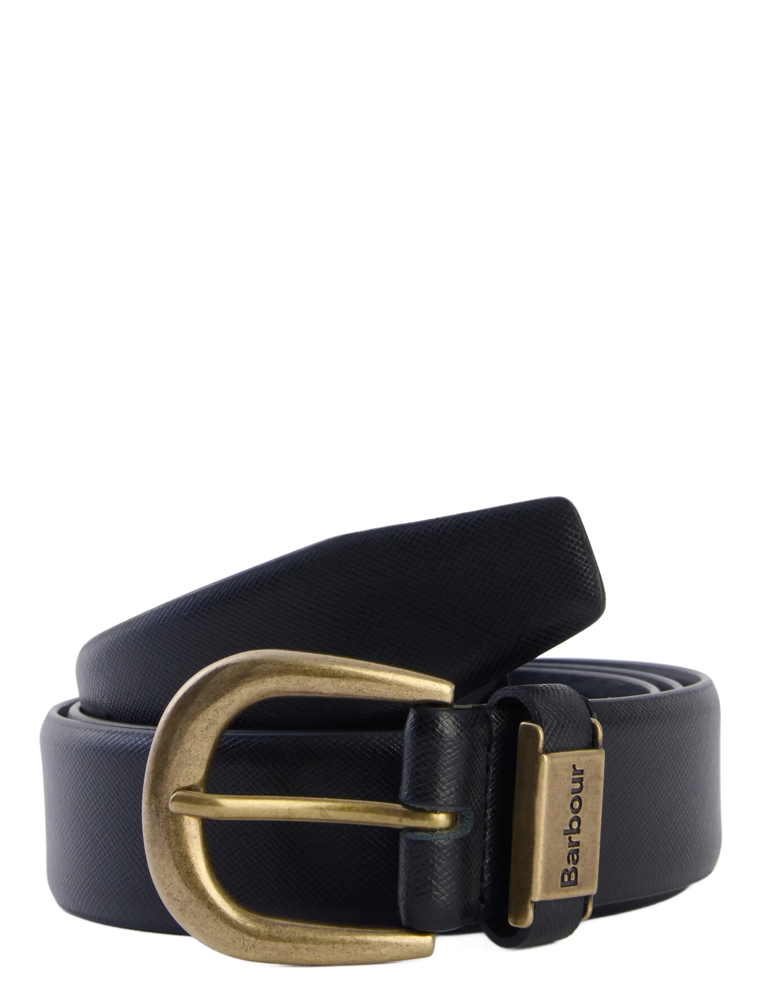 Barbour Barbour Clyde Belt, 122 cm, Black, Bælter > Klassiske Bælter, Herre