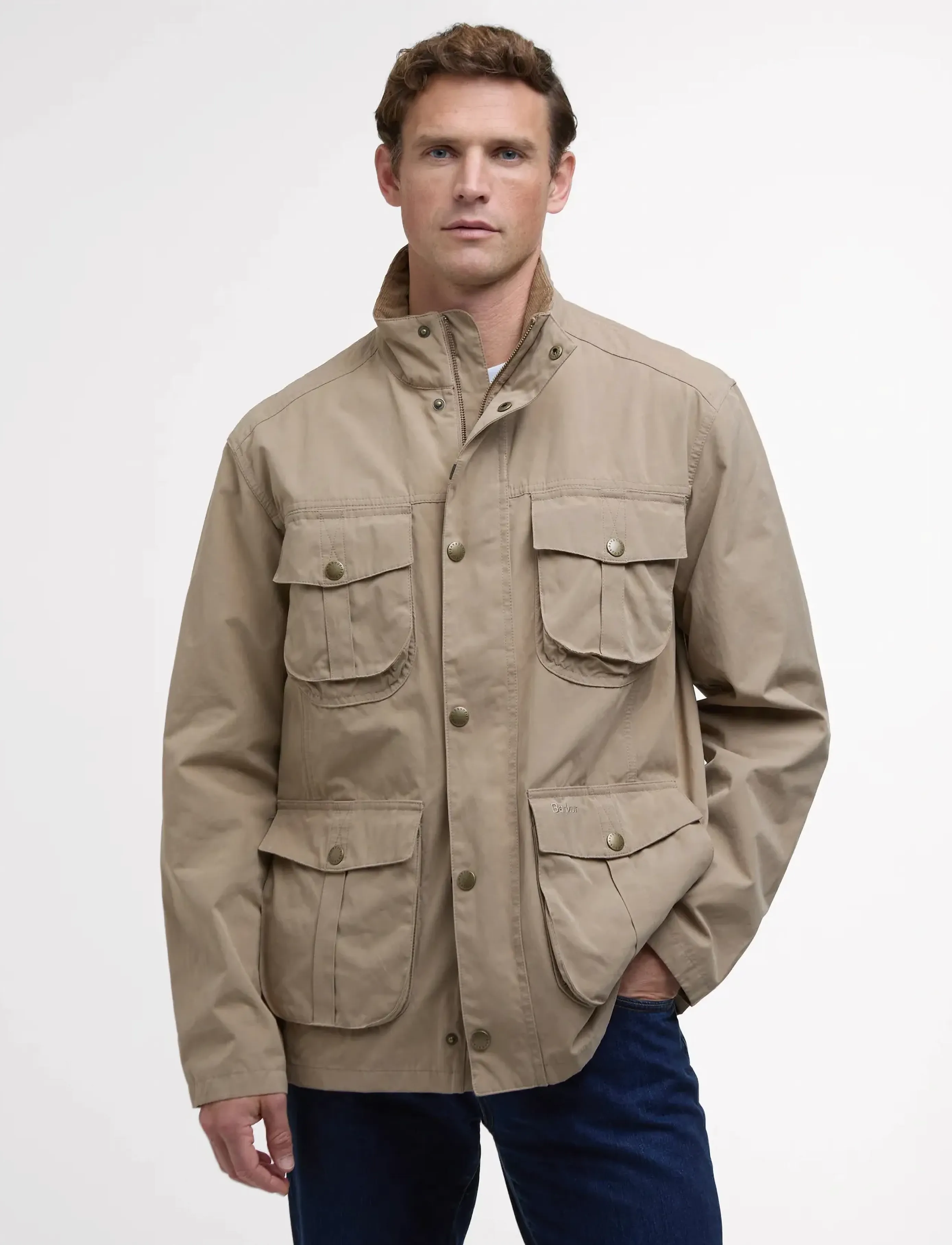 Barbour Barbour Sanderling Cas - Jacken & Mäntel - MILITARY BROWN / beige
