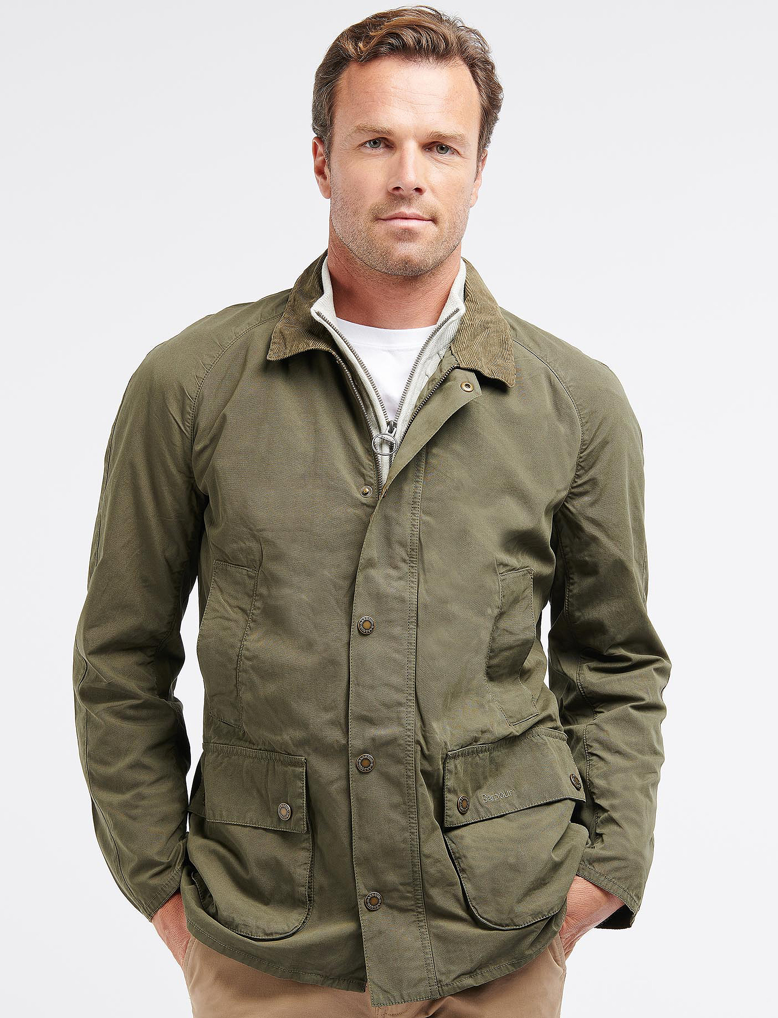 Barbour Barbour Ashby Casual - Overtøj - OLIVE / khaki/green