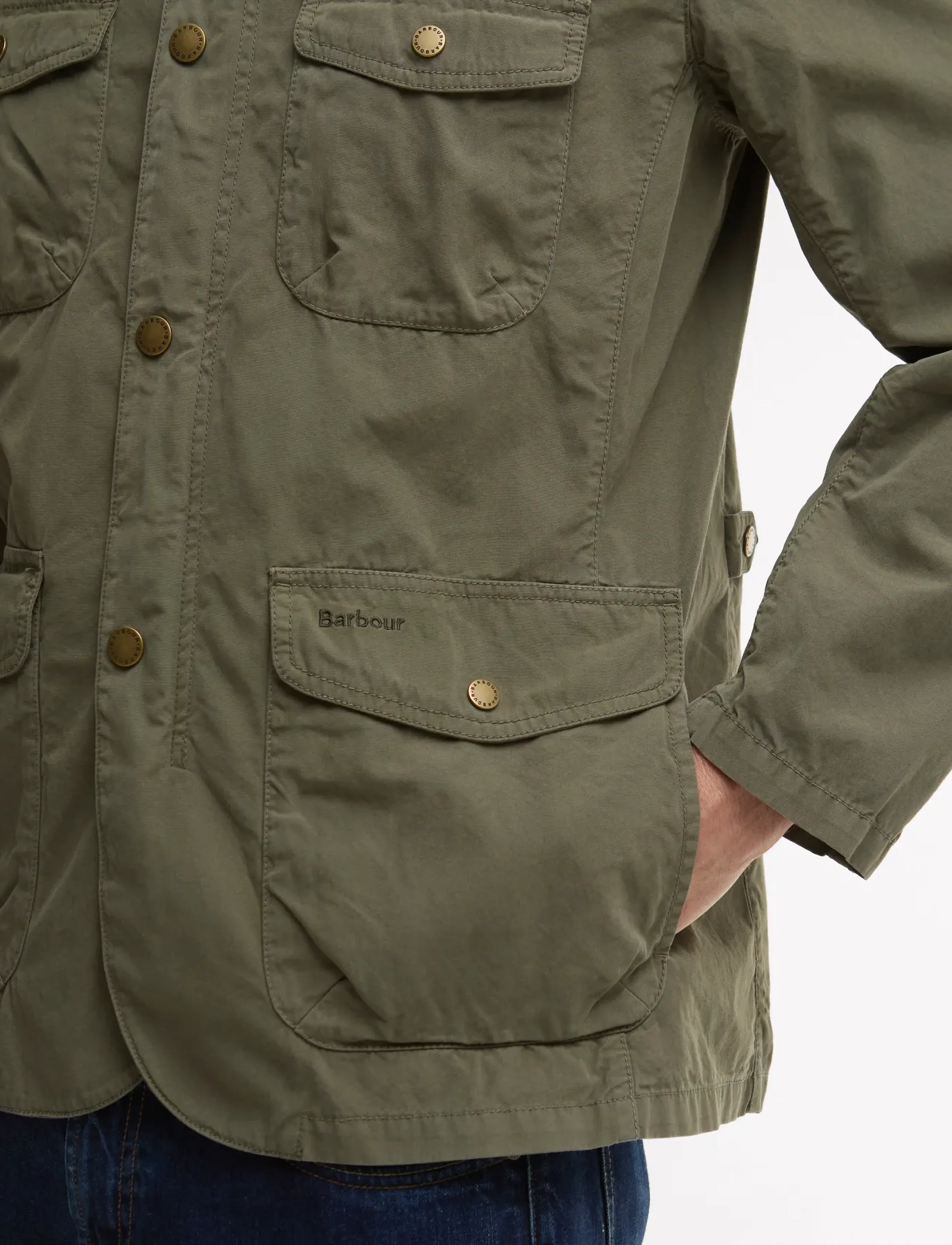 Barbour - Barbour Casual Ogston - leichte jacken - dusty olive - 5