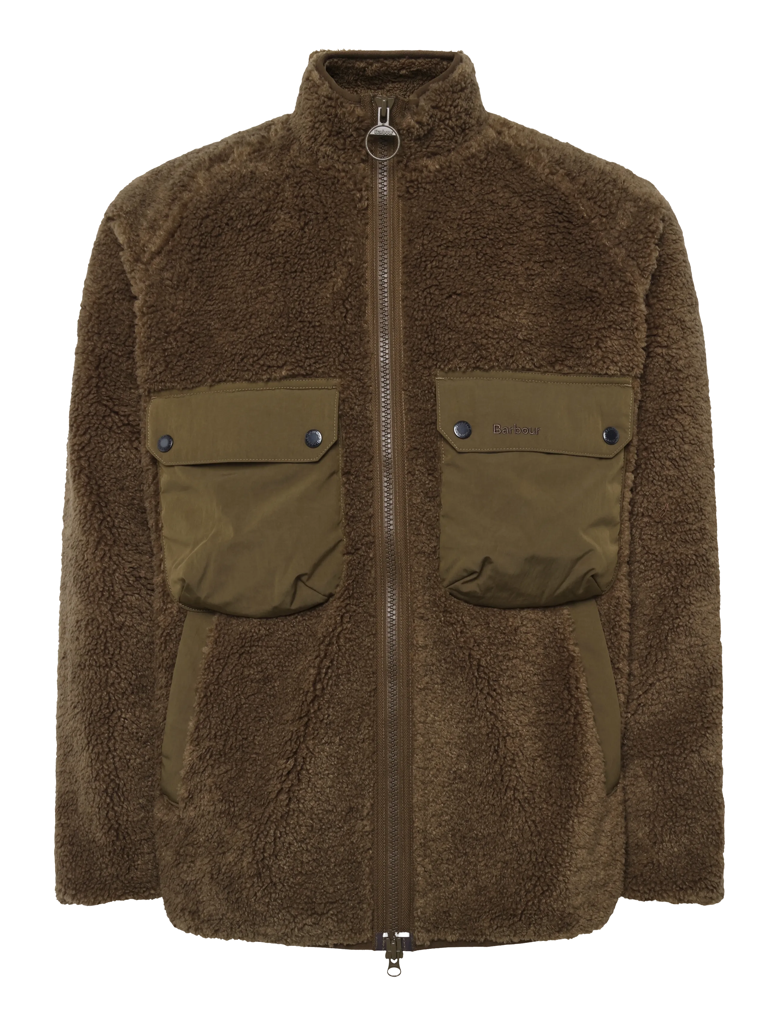 Barbour Barbour Re-Engineered Lanton Hybrid Casual Jacket - Kleidung - BEECH / brown