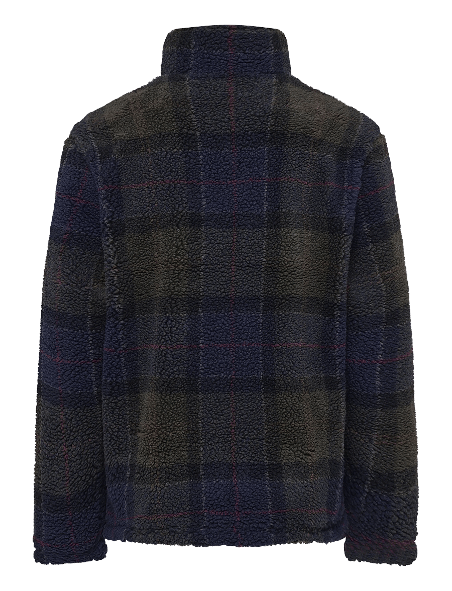 Barbour - Barbour Tartan Fleece Zip Through Sweatshirt - herbstjacken - shadow classic tartan - 1
