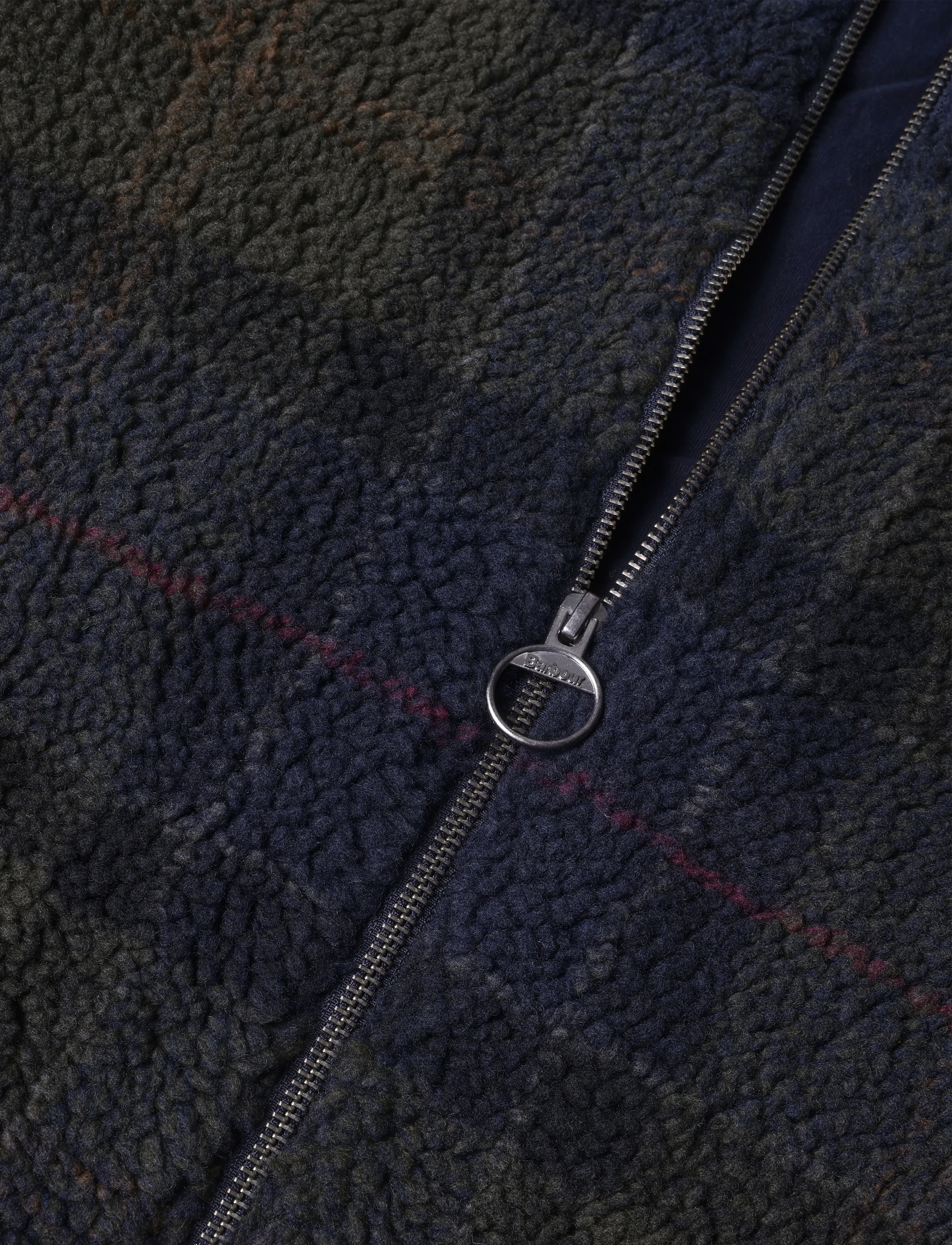 Barbour - Barbour Tartan Fleece Zip Through Sweatshirt - herbstjacken - shadow classic tartan - 3