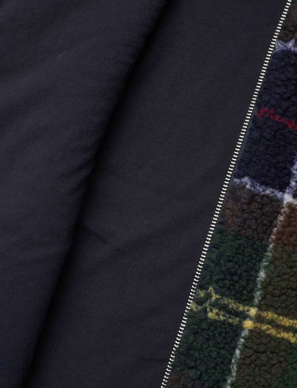 Barbour - Barbour Tartan Fleece Zip Through - light jackets - tartan - 4