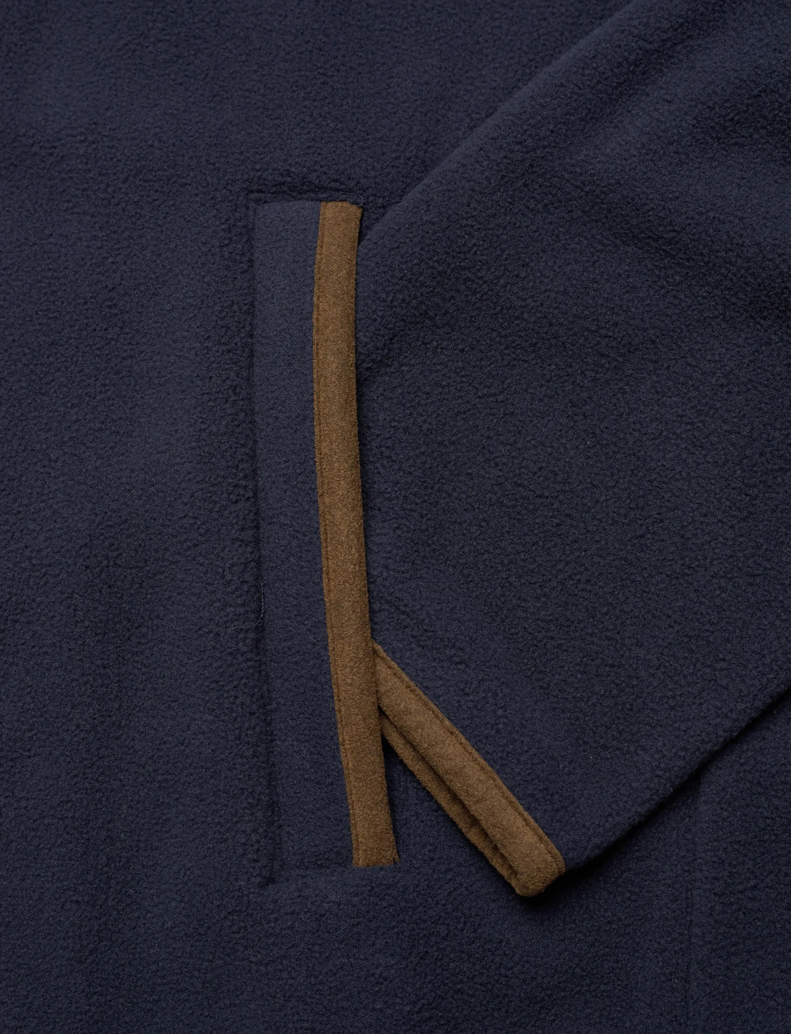 Barbour - Barbour Harwood Zip Thru Fleece - teddy sweaters - navy - 3
