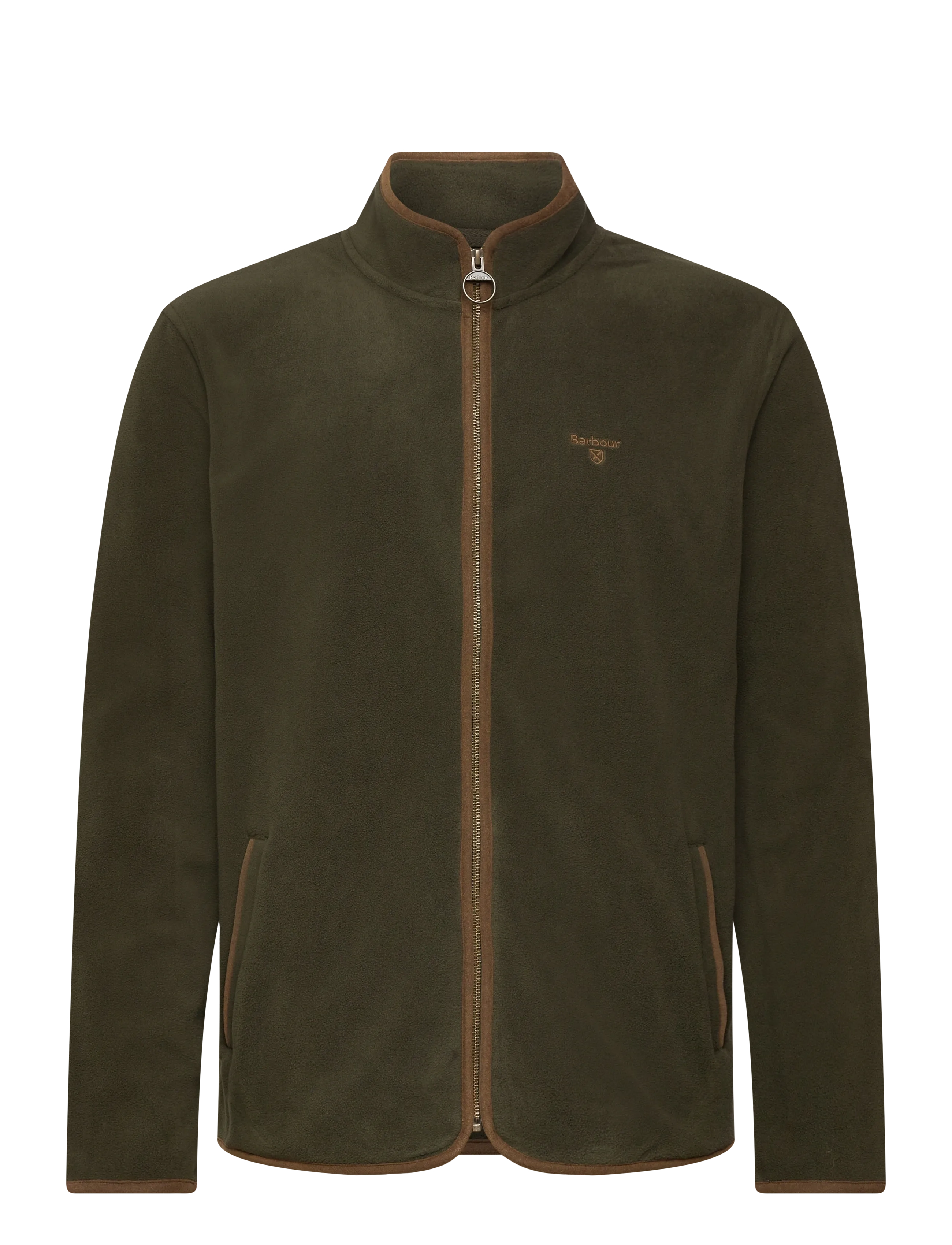 Barbour Barbour Harwood Zip Thru Fleece - Osta olukorra järgi - OLIVE / green