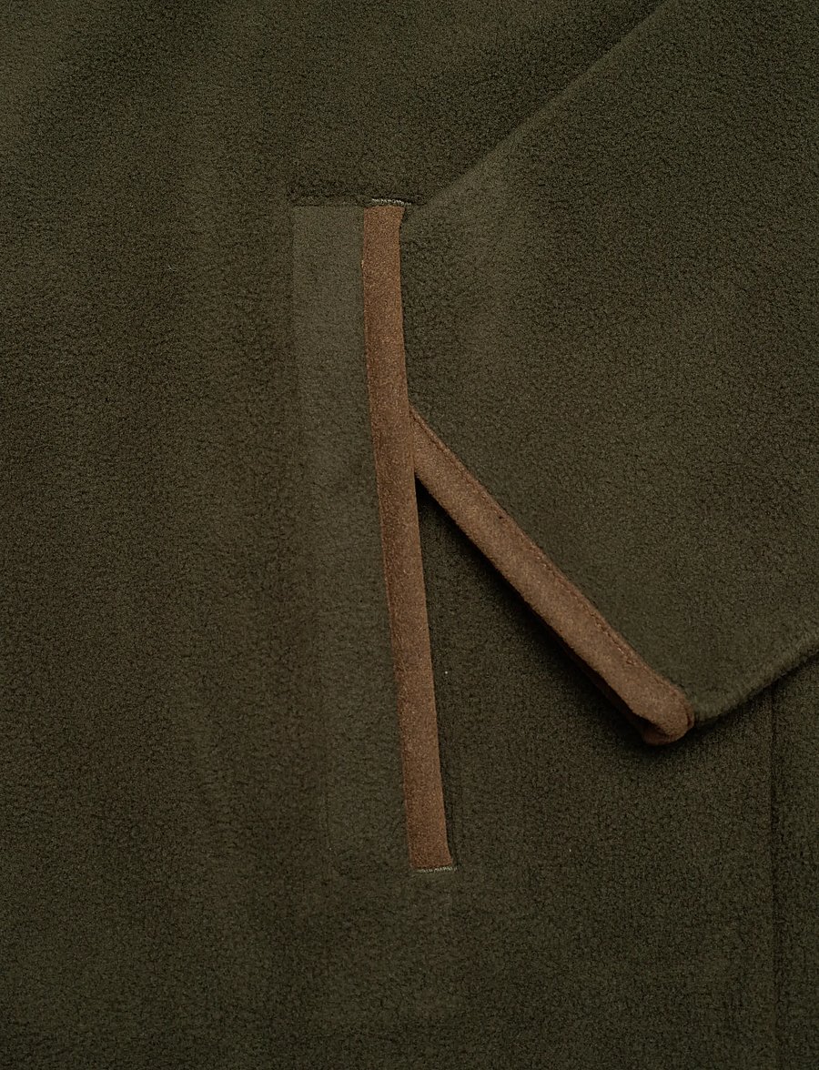 Barbour - Barbour Harwood Zip Thru Fleece - olive - 3