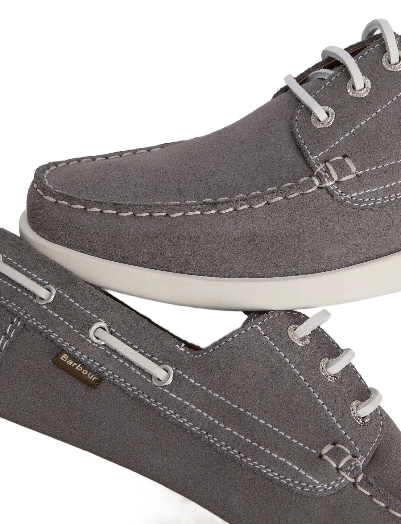 Barbour - Barbour Armada Shoe - nach anlass kaufen - grey suede - 4