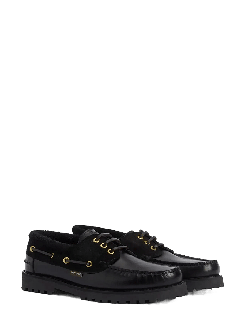 Barbour - Barbour Deck Boat Shoe - shop by occasion - black - 0
