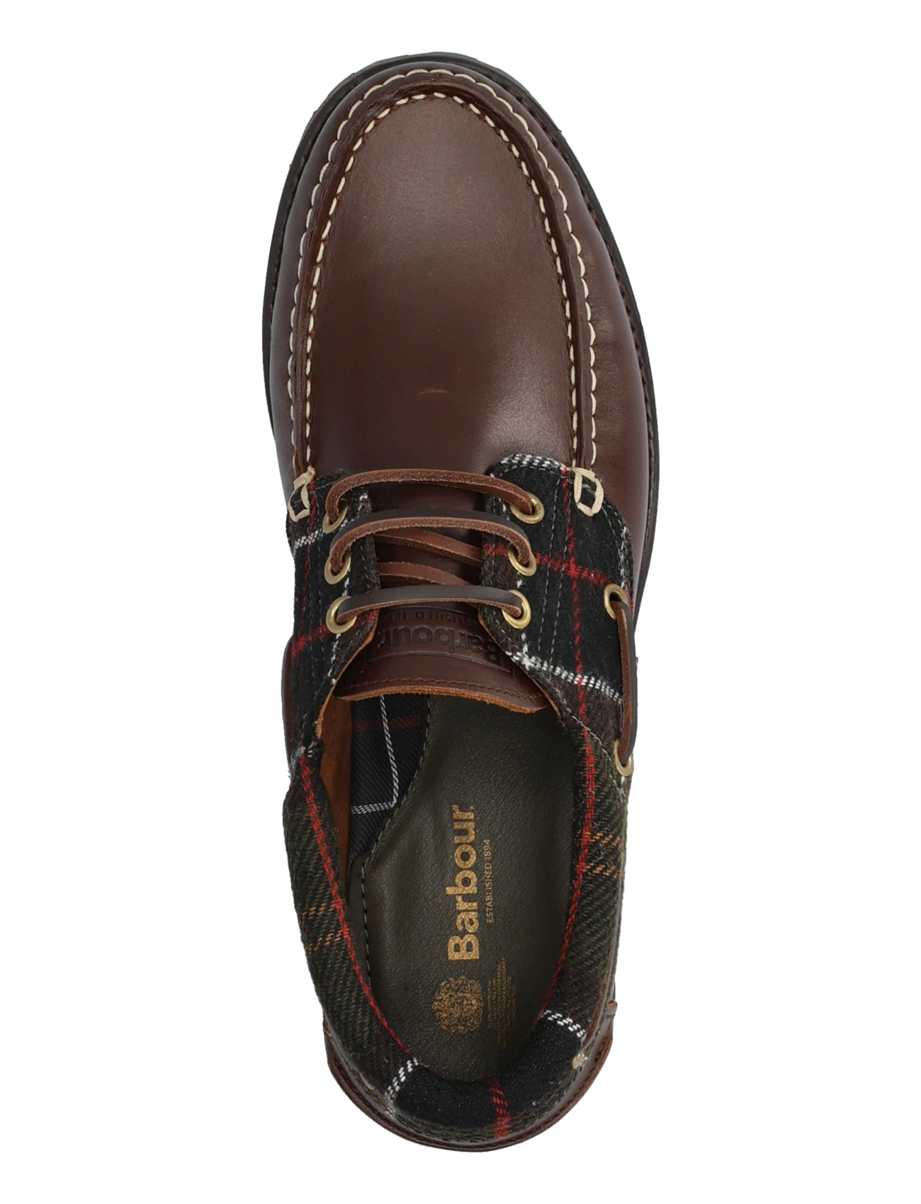 Barbour - Barbour Deck Boat Shoe - osta olukorra järgi - brown/classic tartan - 3