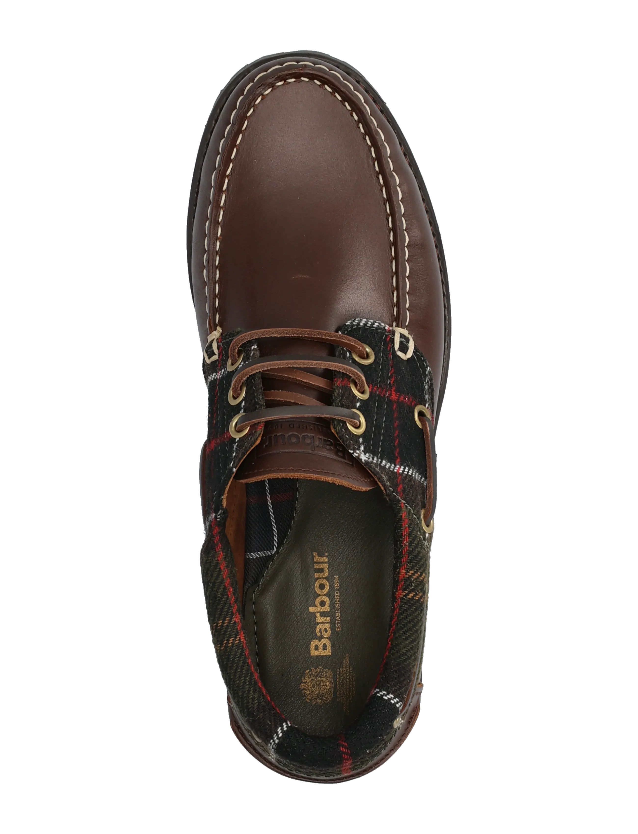 Barbour - Barbour Deck Boat Shoe - nach anlass kaufen - brown/classic tartan - 3