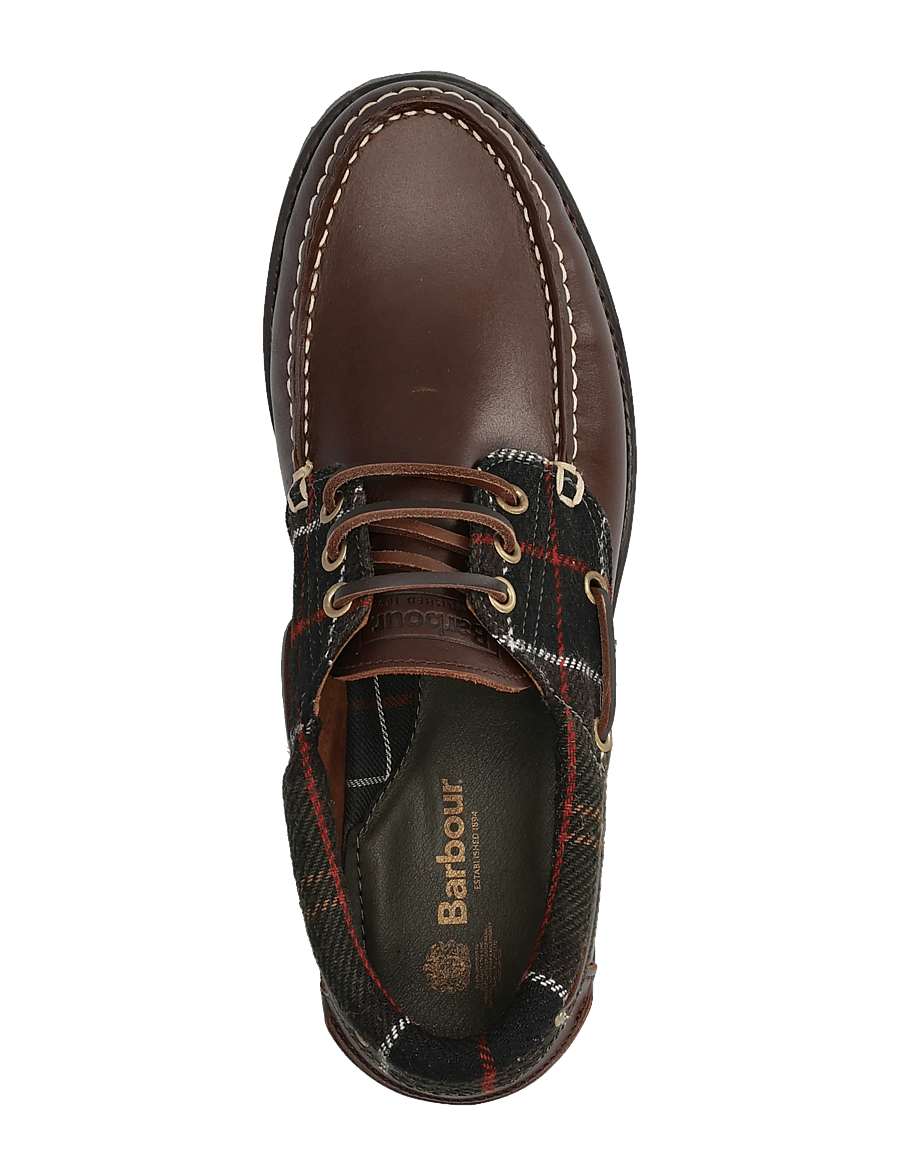 Barbour - Barbour Deck Boat Shoe - nach anlass kaufen - brown/classic tartan - 3