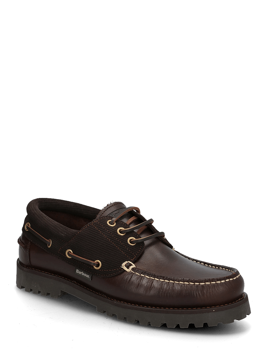 Barbour - Barbour Deck Boat Shoe - shop efter anledning - dk brown/cord - 0