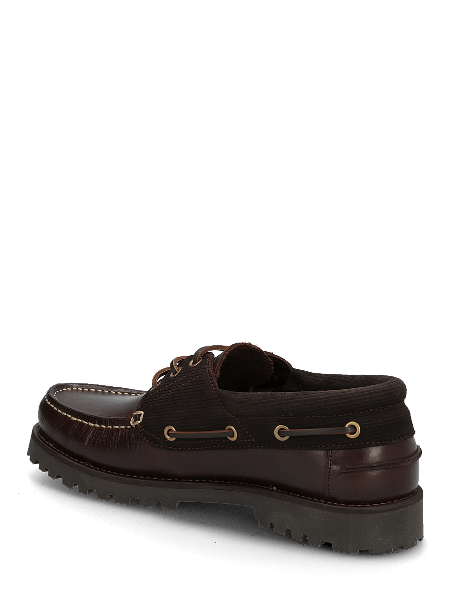 Barbour - Barbour Deck Boat Shoe - shop efter anledning - dk brown/cord - 1