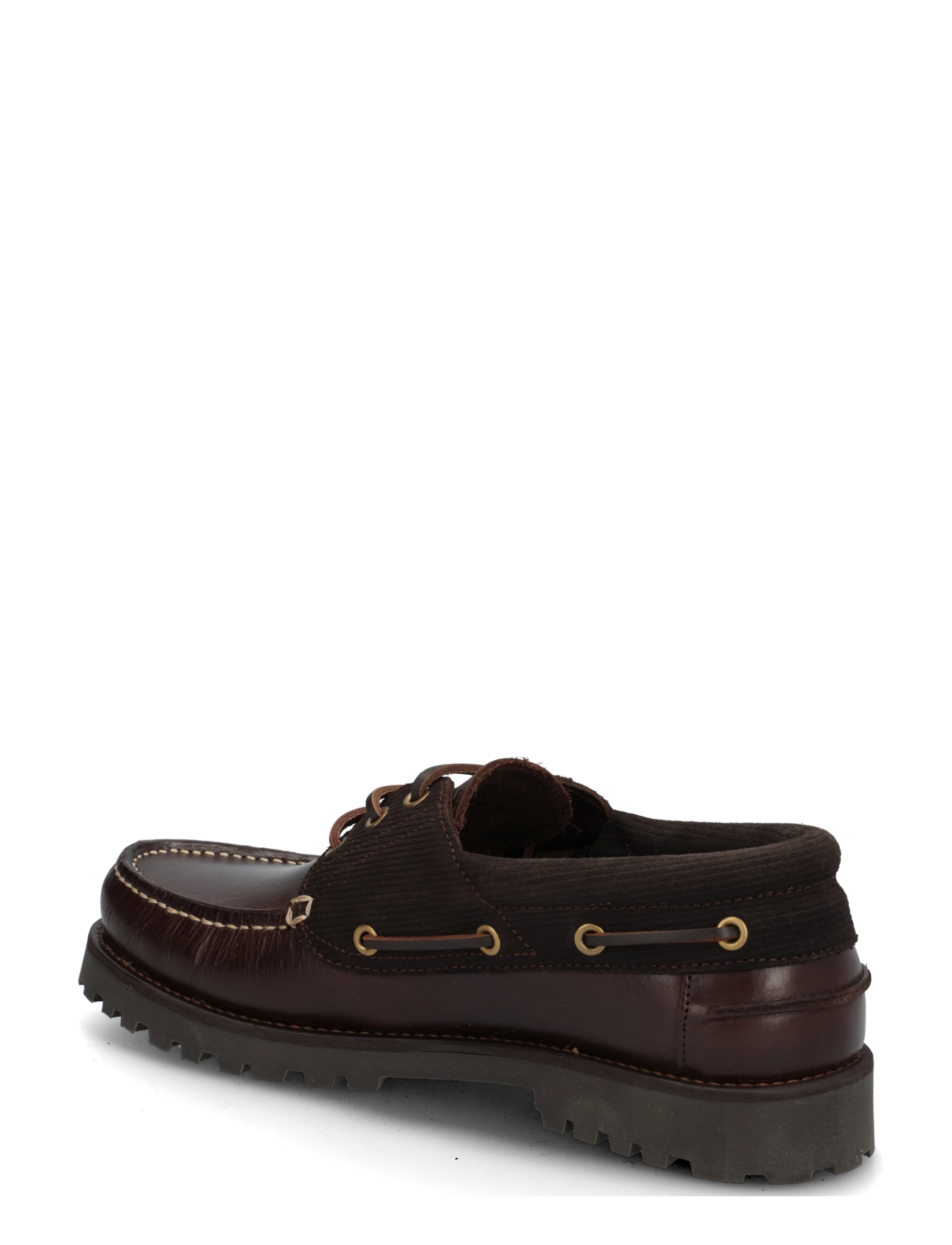 Barbour - Barbour Deck Boat Shoe - shoppa efter tillfälle - dk brown/cord - 1
