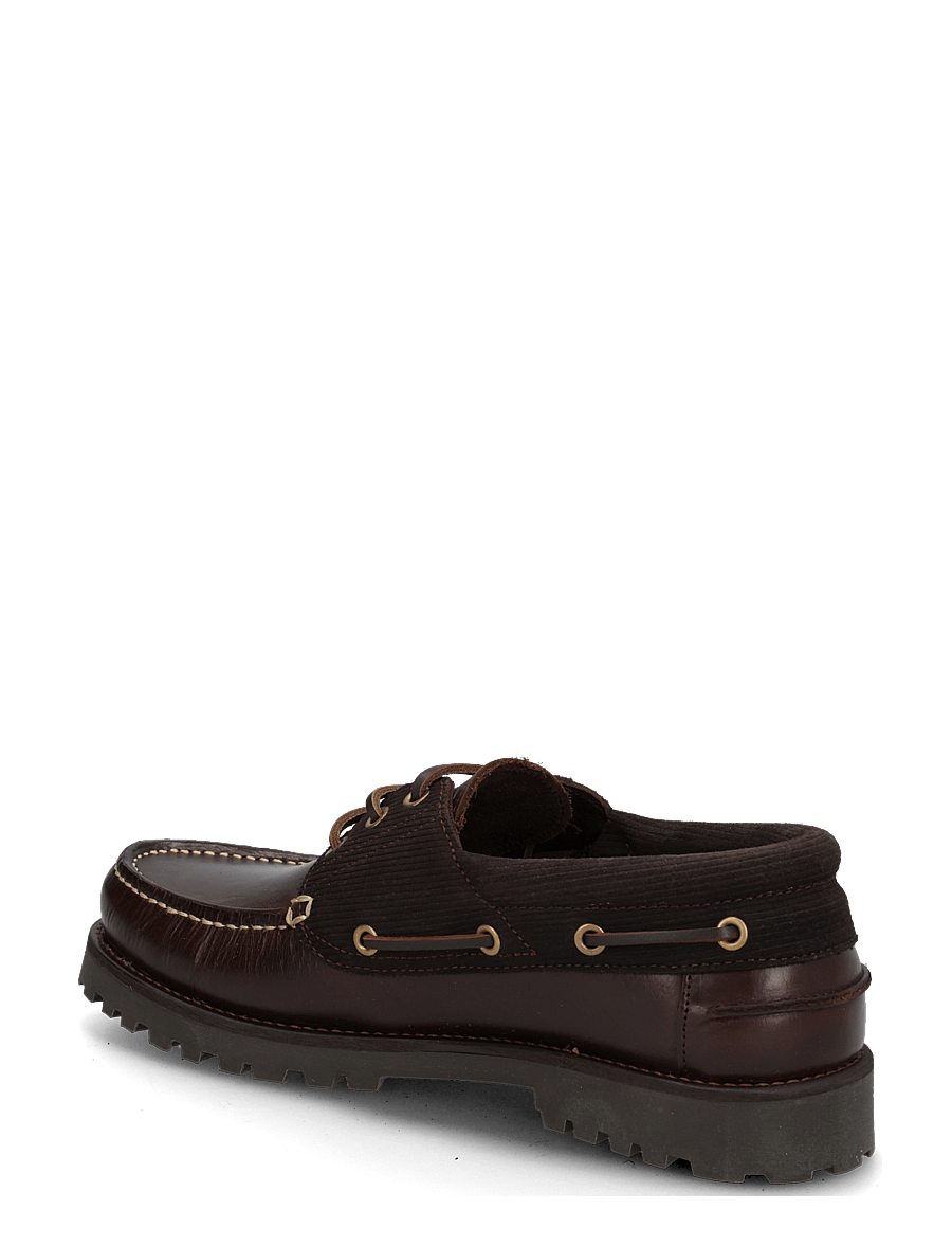 Barbour - Barbour Deck Boat Shoe - shoppa efter tillfälle - dk brown/cord - 1
