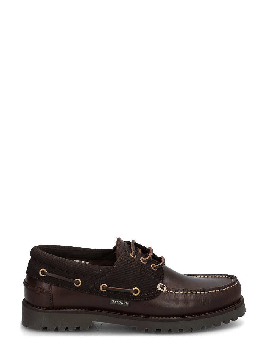 Barbour - Barbour Deck Boat Shoe - shoppa efter tillfälle - dk brown/cord - 2