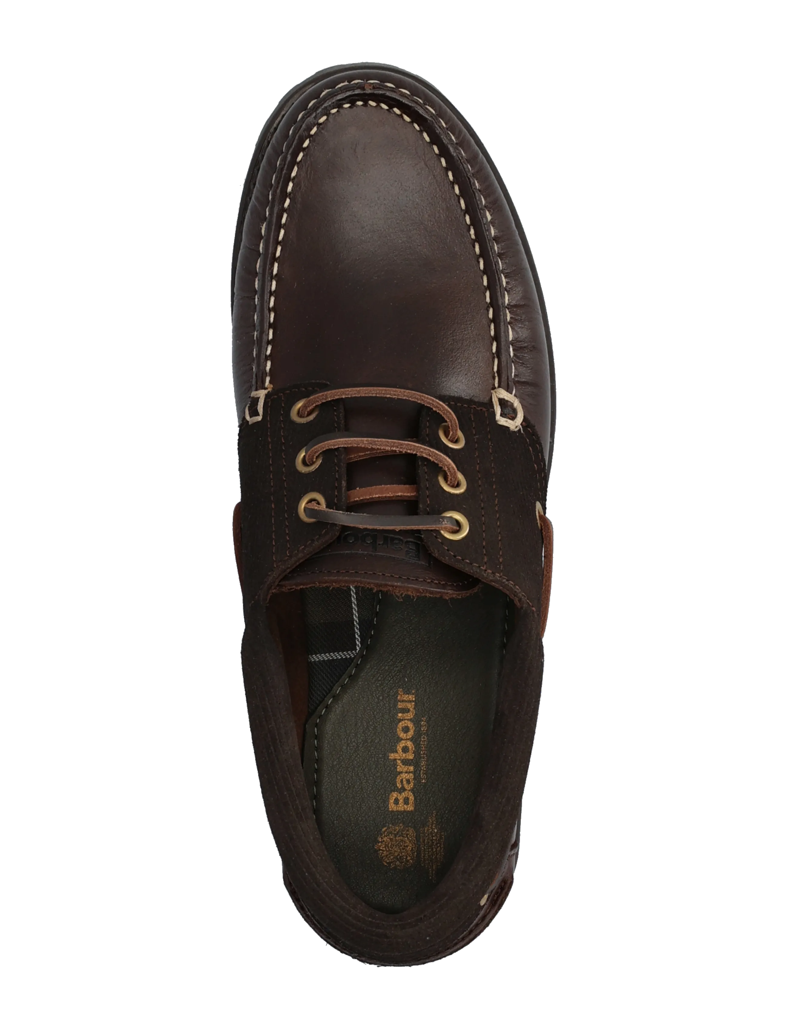 Barbour - Barbour Deck Boat Shoe - shop efter anledning - dk brown/cord - 3