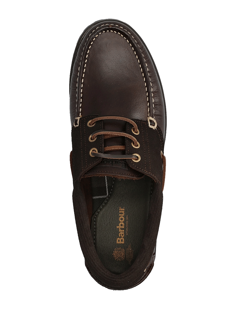 Barbour - Barbour Deck Boat Shoe - shop efter anledning - dk brown/cord - 3
