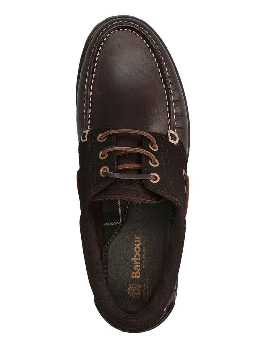 Barbour - Barbour Deck Boat Shoe - shoppa efter tillfälle - dk brown/cord - 3